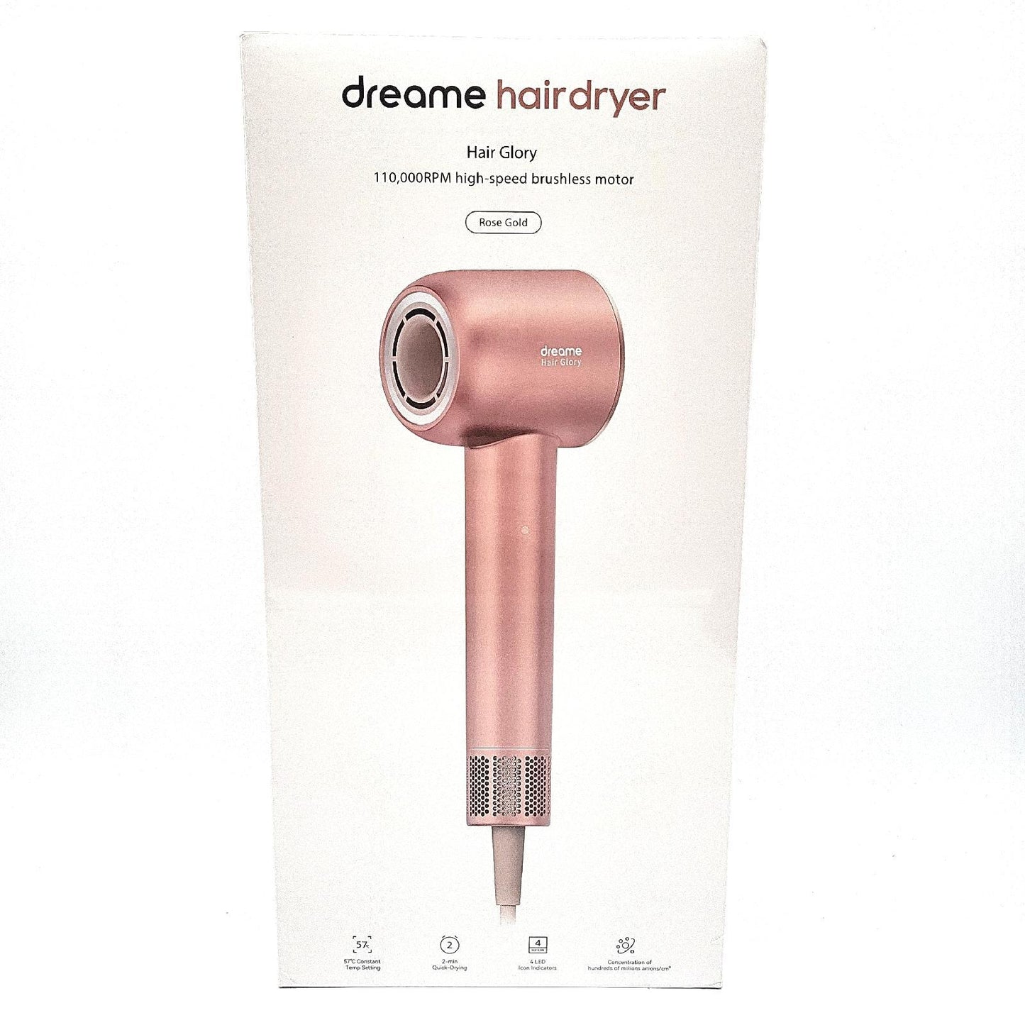 Dreame Hair Glory Haartrockner trocknet schnell 110.000 Umin Hochgeschwindigkeit