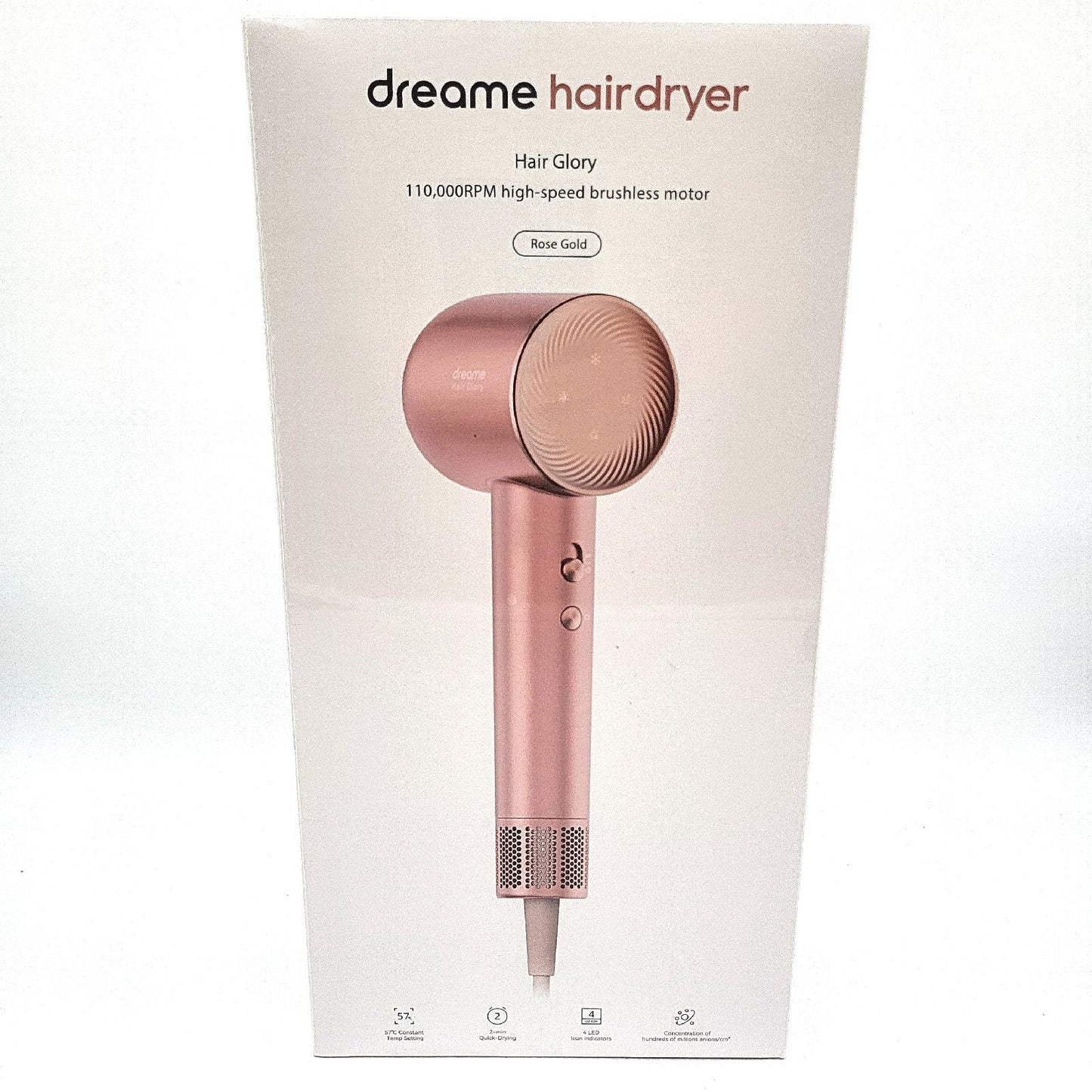 Dreame Hair Glory Haartrockner trocknet schnell 110.000 Umin Hochgeschwindigkeit