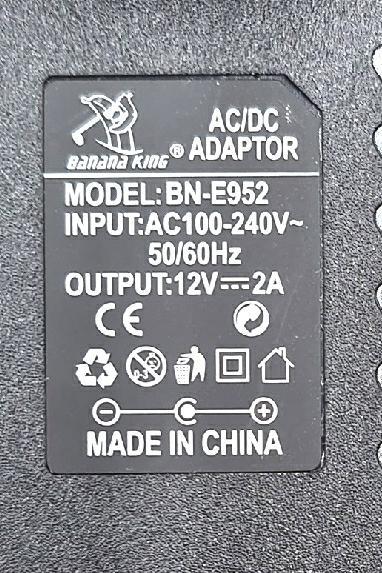 Vidoelettronica USB Netzteil Adapter Stromversorgung EU Stecker 12 V 2