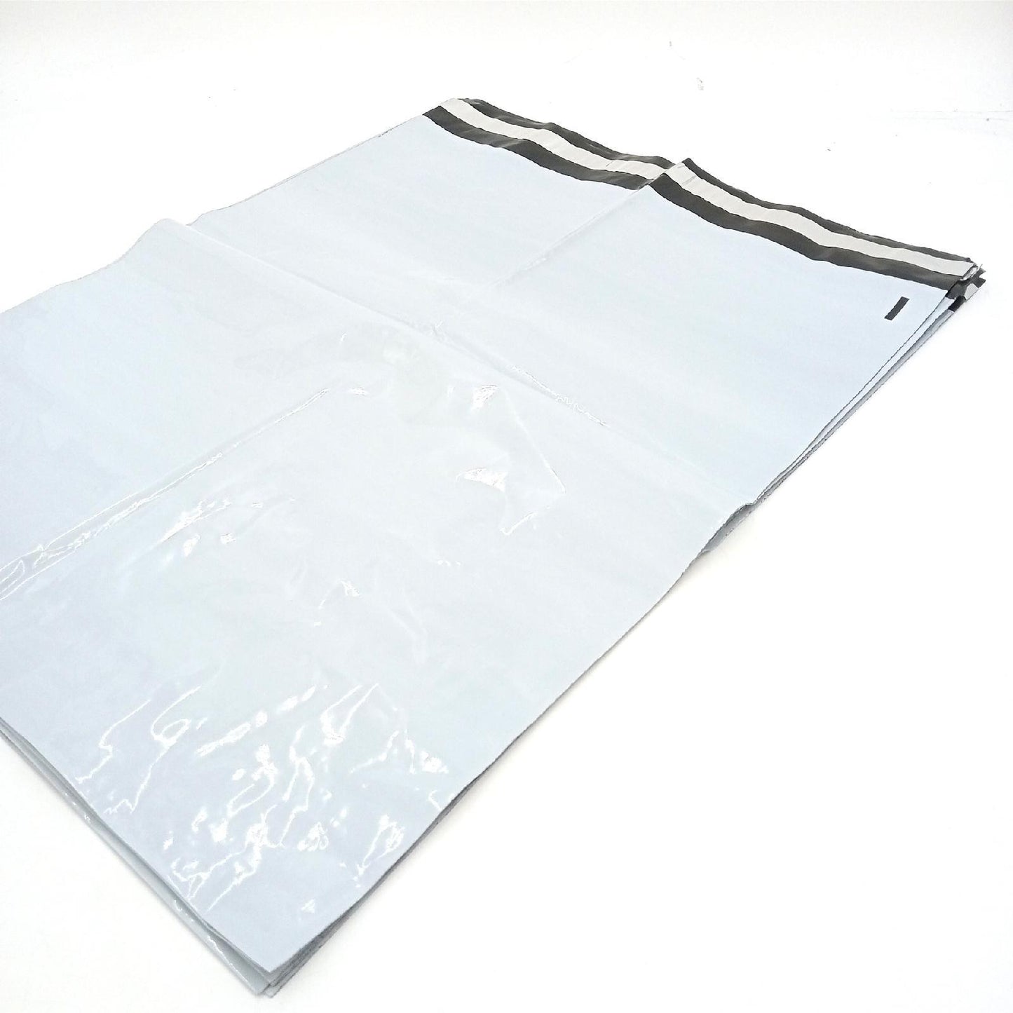 Opake weiße Plastikumschläge 450 x 550 mm 9er Pack wasserd