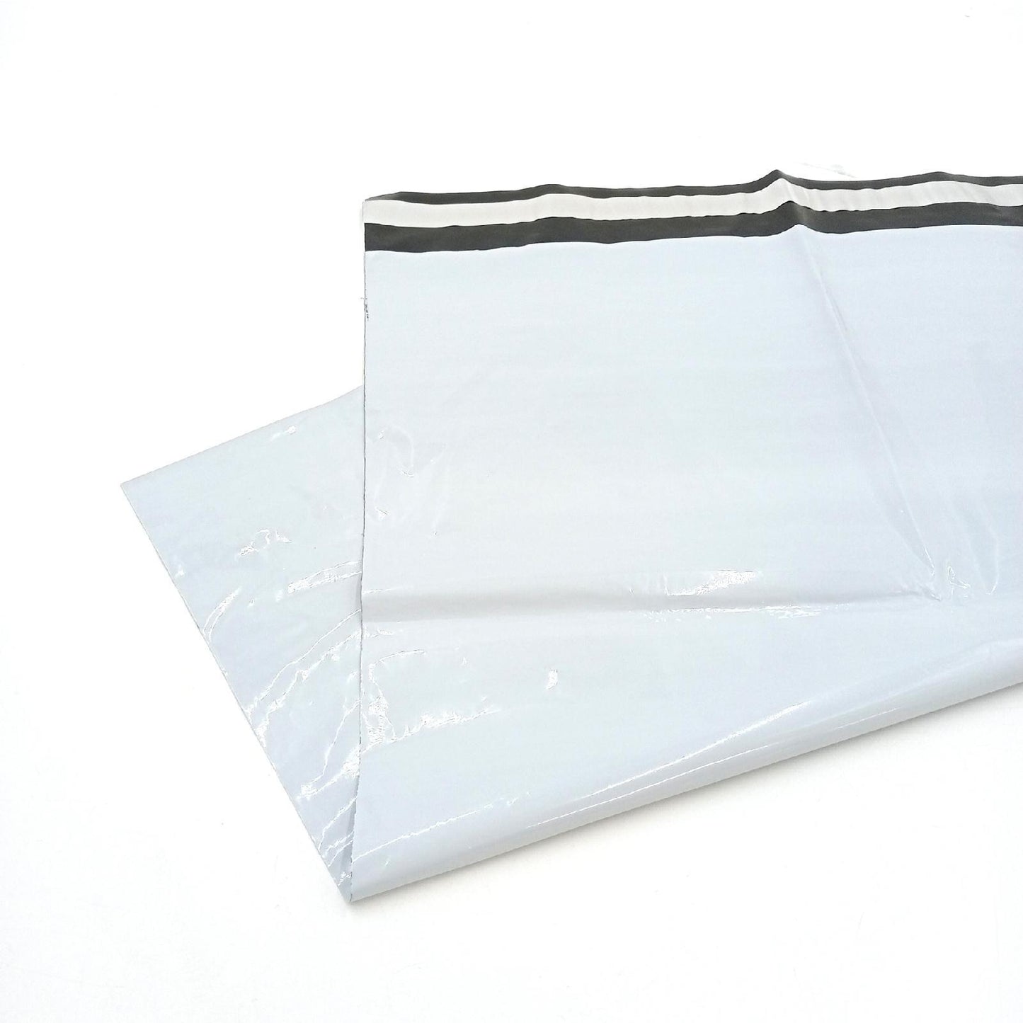 Opake weiße Plastikumschläge 450 x 550 mm 9er Pack wasserd