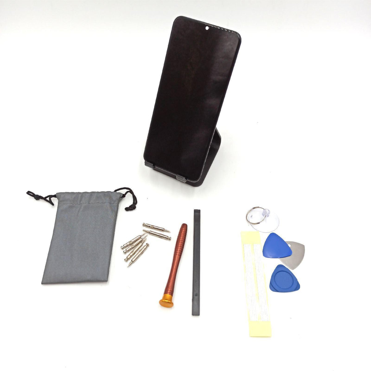 Double Sure LCD Touch Display Bildschirm Handy 4 Bolzen fehlen