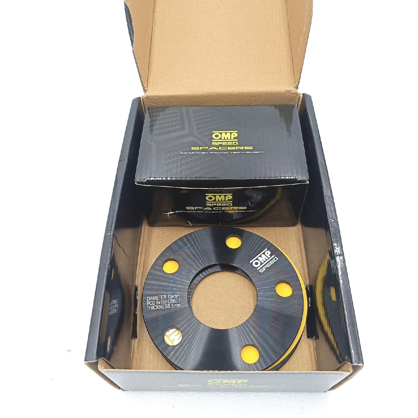 OMP SPEED SET 5MM 5X108 60.1 M12X1.5+14X1.5 Stabilisierung Federungsteil Rennsport