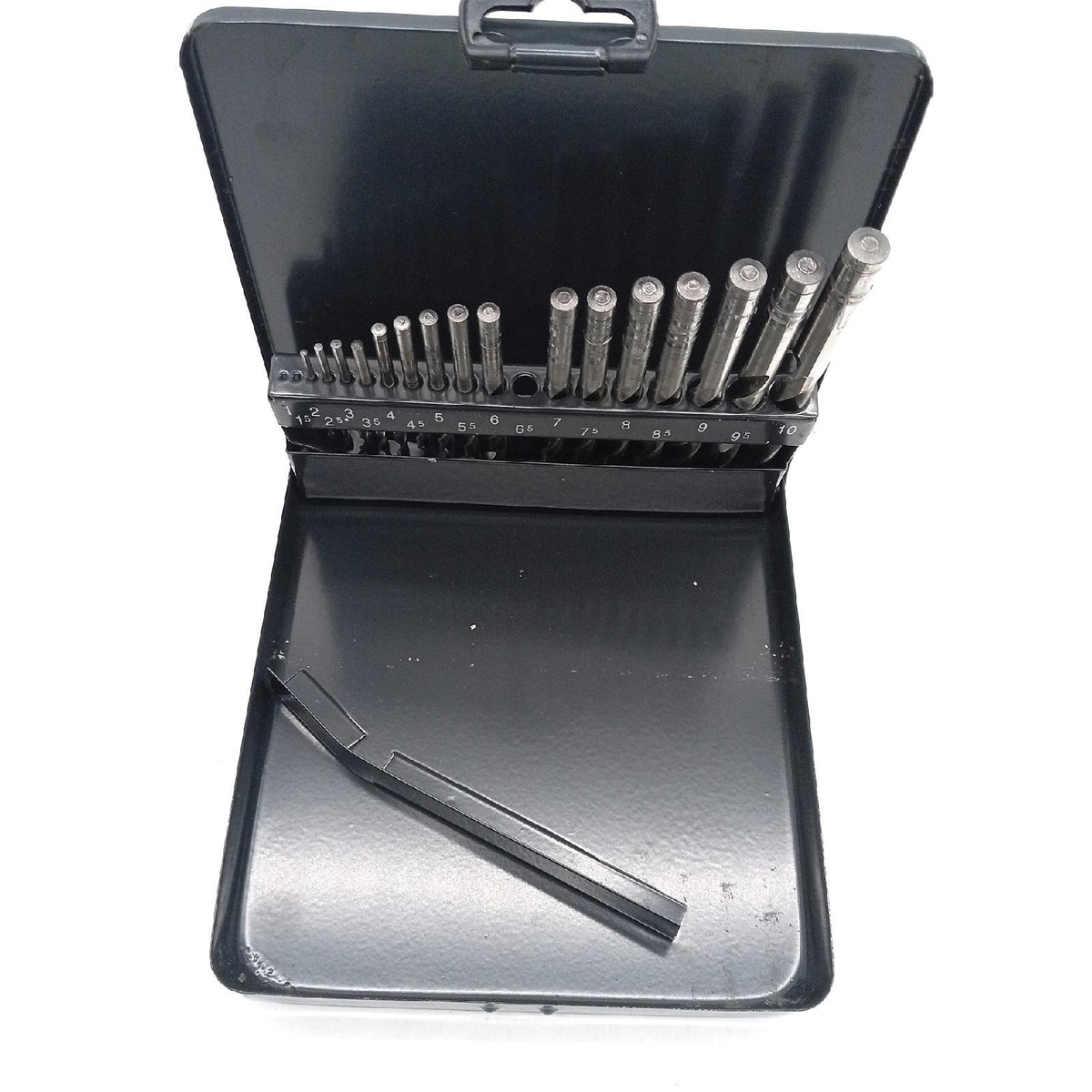 ALPEN Bohrer-Kassetten Set HSS COBALT GRIP KM 19 19-tlg.  Ø 1 00-10 00 mm  5 % Kobaltanteil  hitzebeständig  Festigkeit über 800 N/mm²  Spiralbohrer  Bohrsortiment 0065600019100