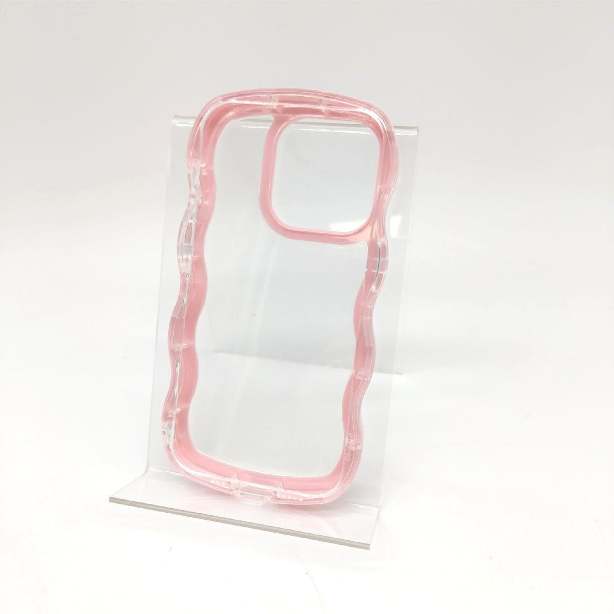 Ownest Hülle Smartphone Zubehör iPhone 14 Pro Curly Case Transparent Silikon Fashion