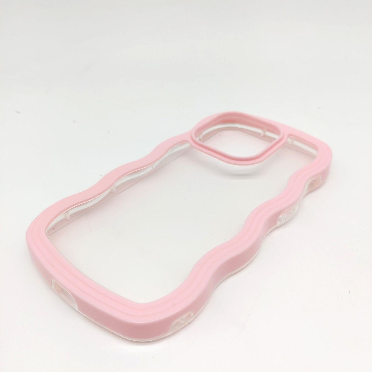 Ownest Hülle Smartphone Zubehör iPhone 14 Pro Curly Case Transparent Silikon Fashion