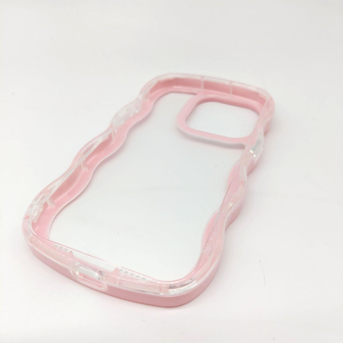 Ownest Hülle Smartphone Zubehör iPhone 14 Pro Curly Case Transparent Silikon Fashion