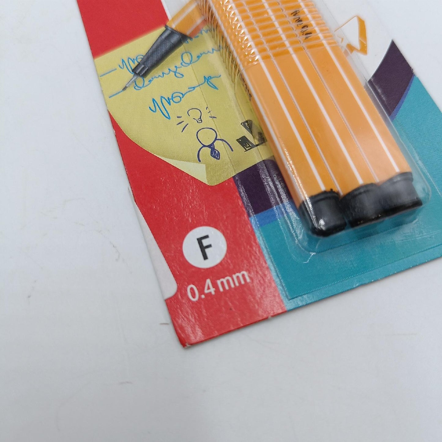 STABILO Fineliner Schreibwaren point 88 3er Pack schwarz Marker Set feine