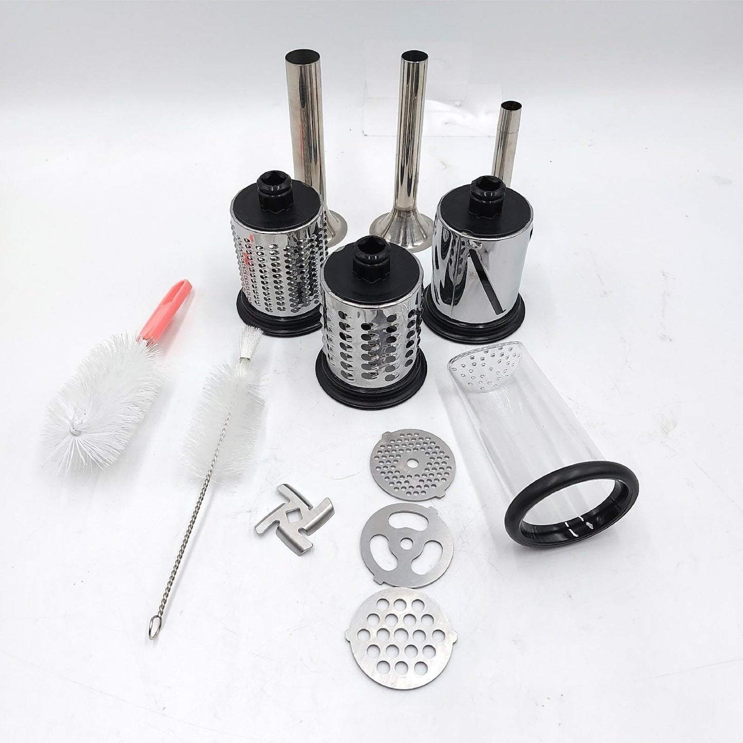Cofun Reiben Fleischwolf Kitchenaid 4 Mahlscheiben Lieferumfang Bilder