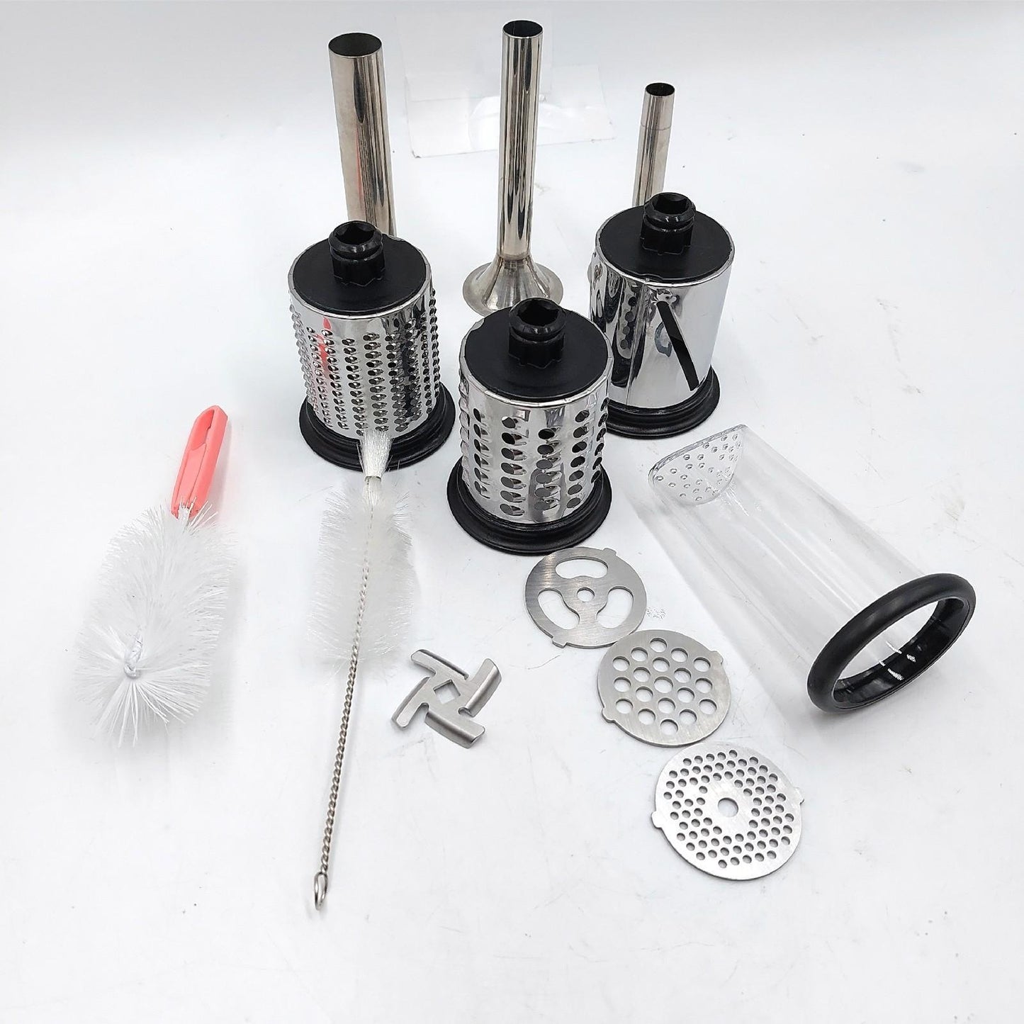 Cofun Reiben Fleischwolf Kitchenaid 4 Mahlscheiben Lieferumfang Bilder