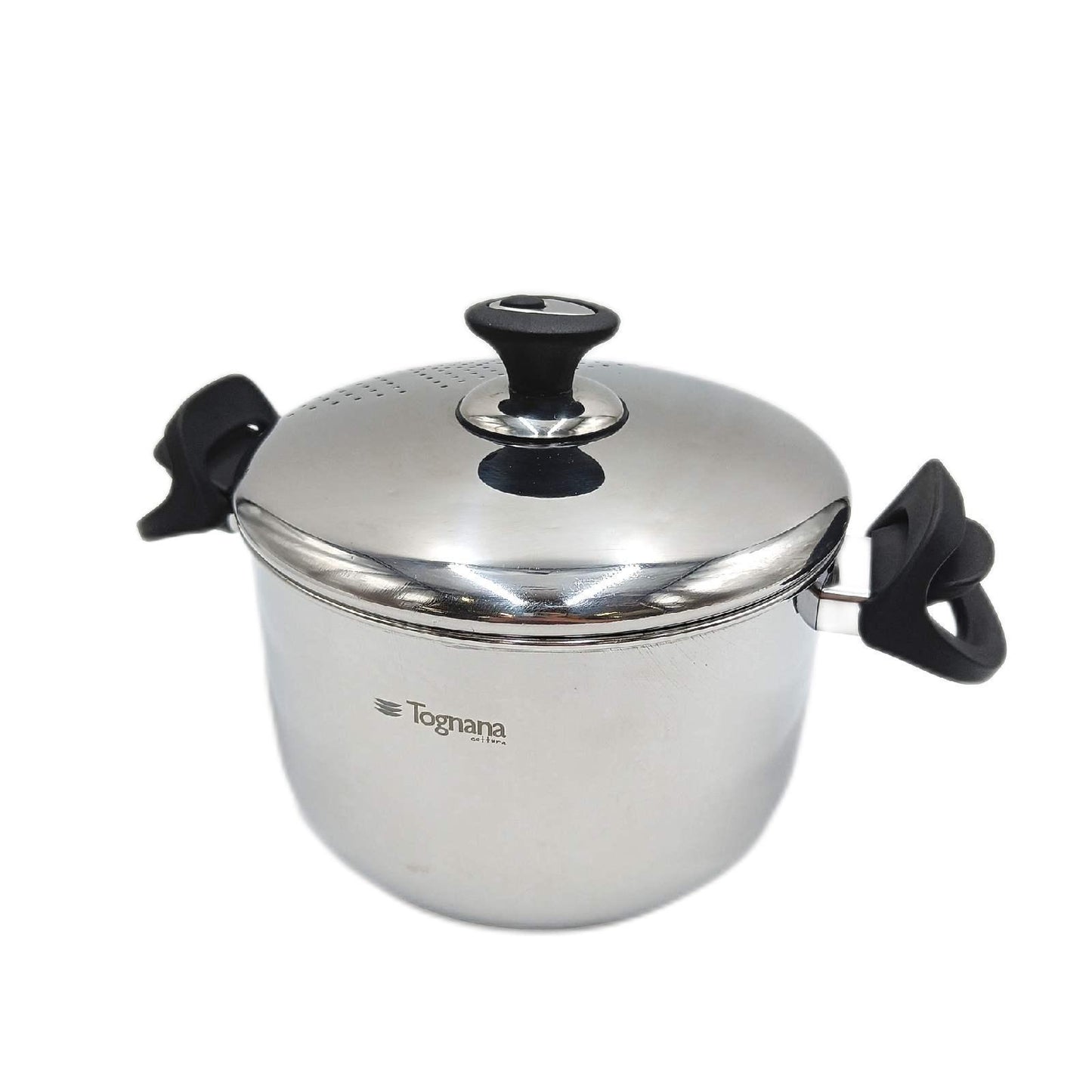 Tognana Vanitosa Pastapot-Set, Edelstahl, Silber, 32,5 x 18 x 23,5 cm