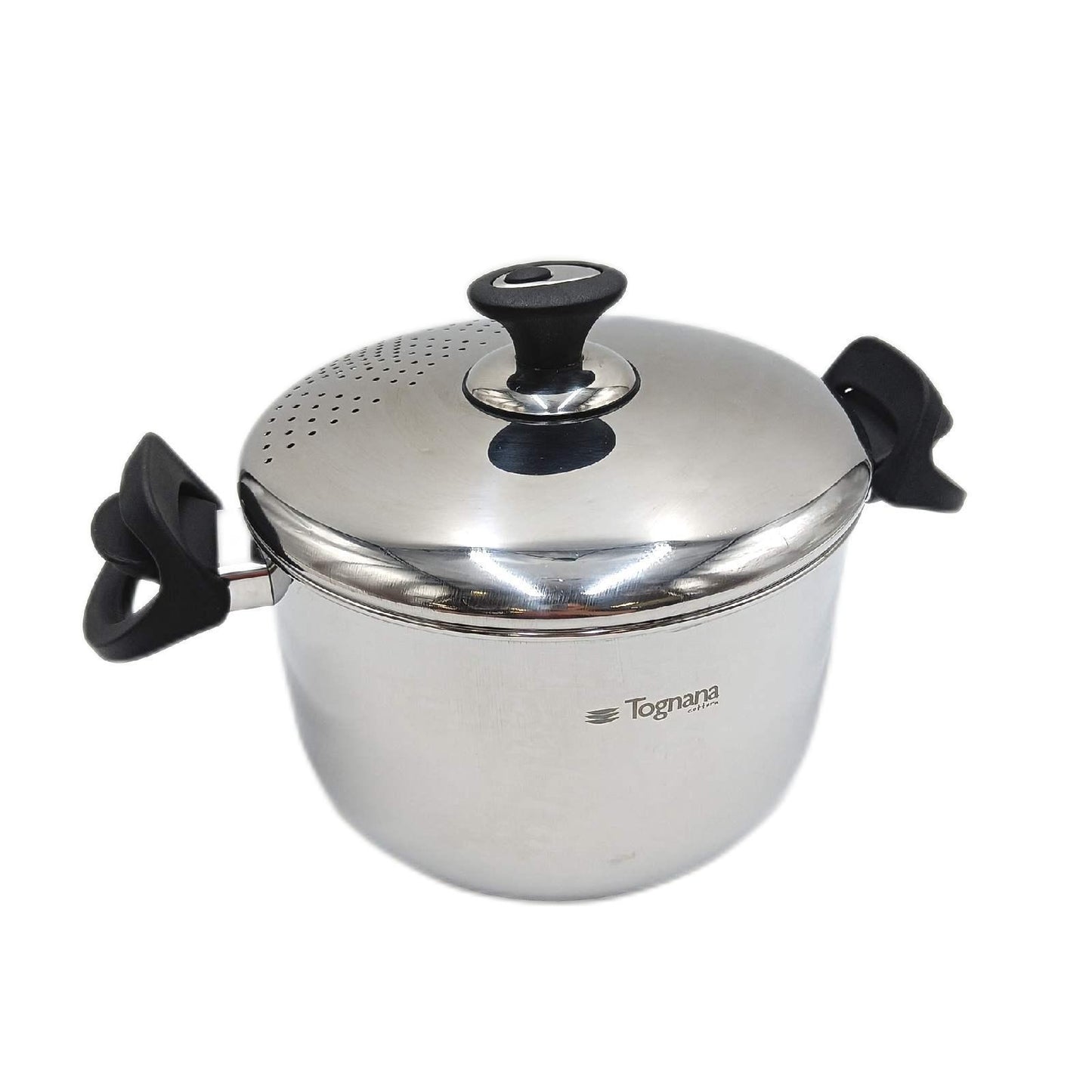 Tognana Vanitosa Pastapot-Set, Edelstahl, Silber, 32,5 x 18 x 23,5 cm