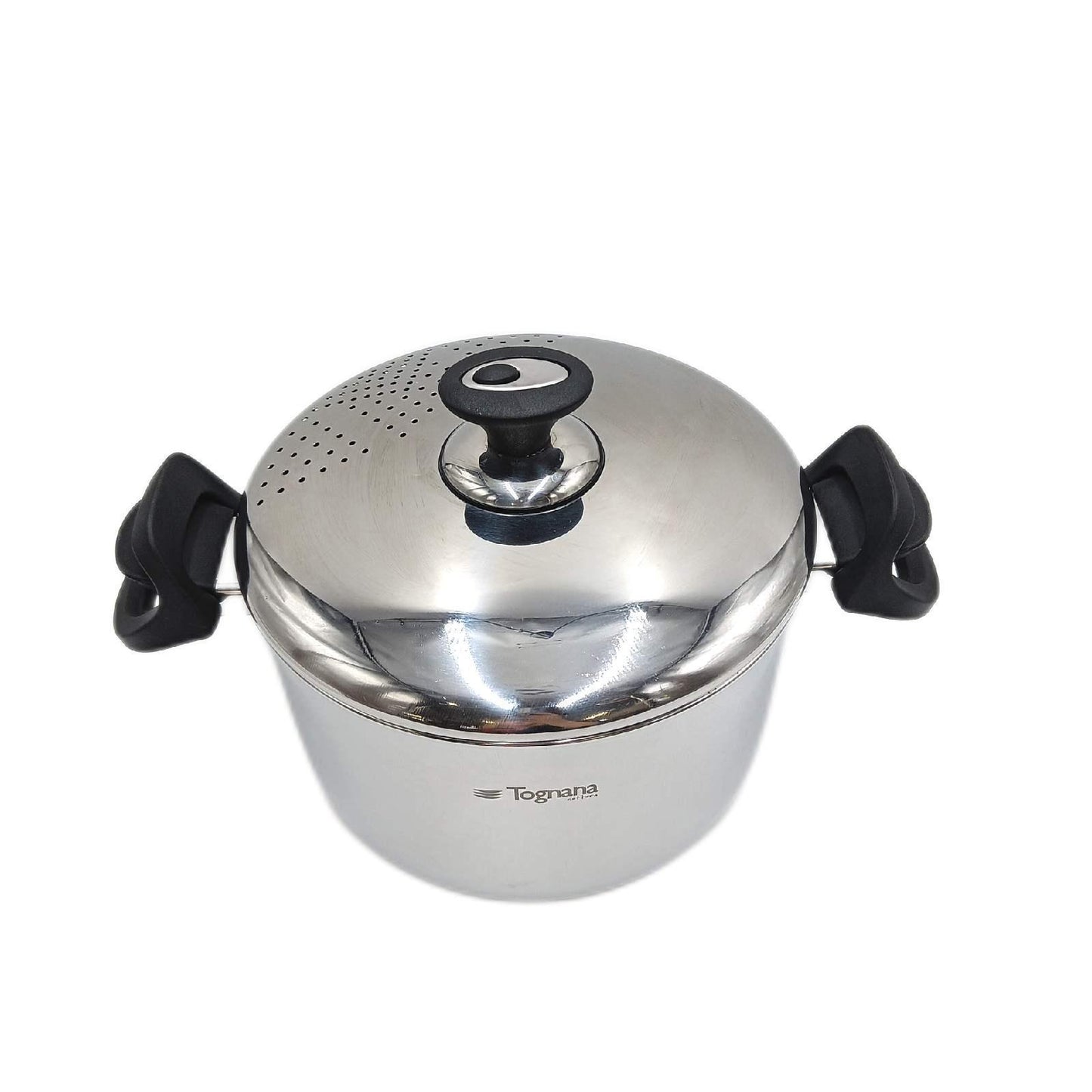 Tognana Vanitosa Pastapot-Set, Edelstahl, Silber, 32,5 x 18 x 23,5 cm