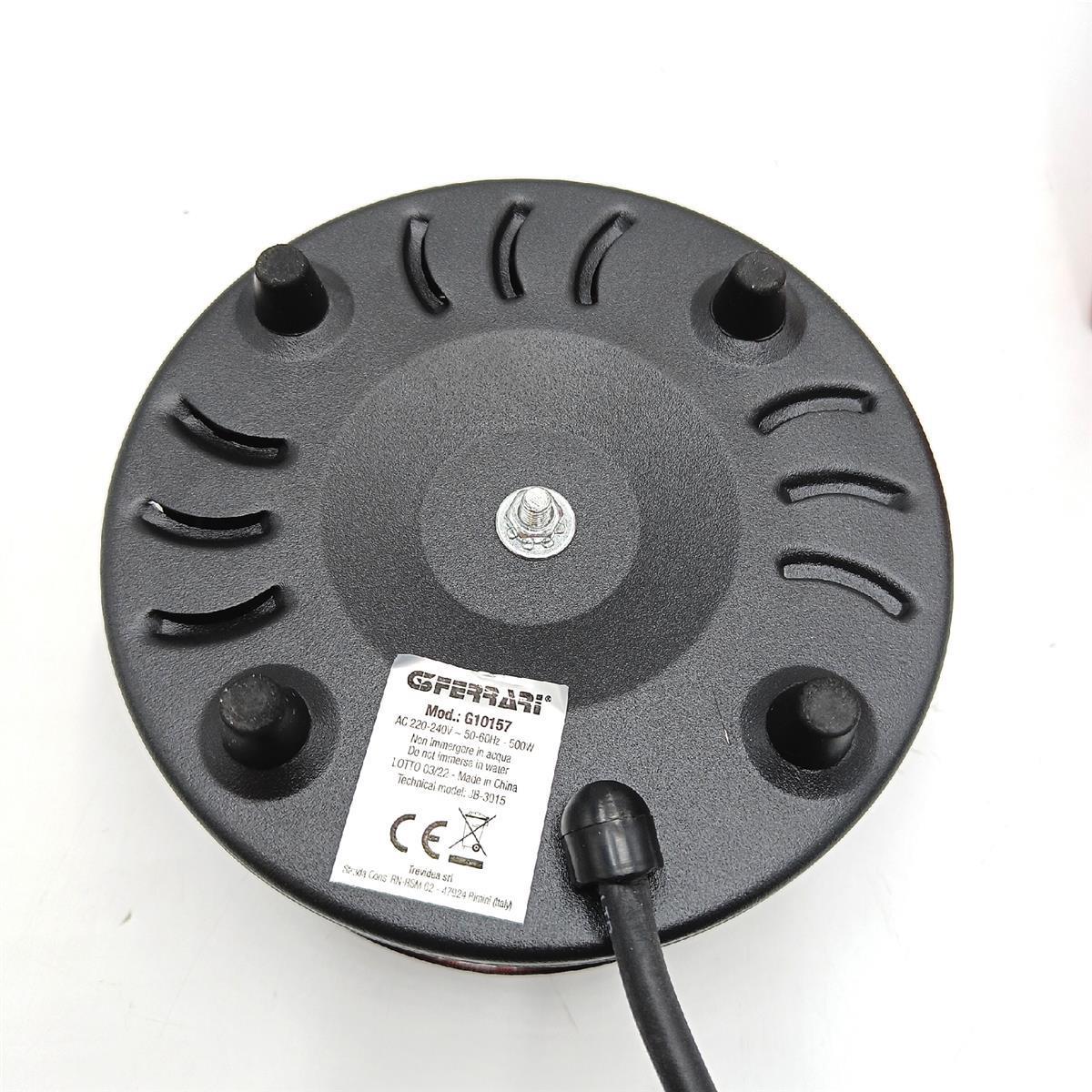 G3 Ferrari Elektroherd Haushalt Küche G10157 Tragbar Temperaturregelung 500 W Sicherheit