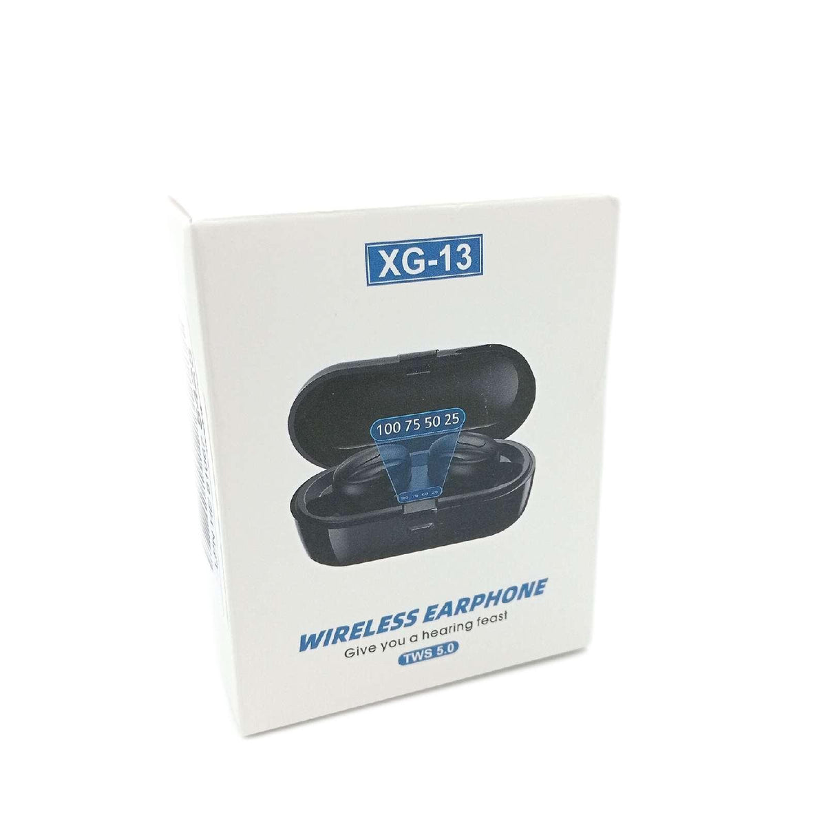 Bluetooth-Kopfhörer  Bluetooth 5.0 Wireless Earphones in Ear Stereo Sound Mikrofon Mini Wireless Earbuds mit Kopfhörer und tragbare Ladehülle für iOS Android PC XA-3