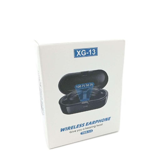 Bluetooth-Kopfhörer  Bluetooth 5.0 Wireless Earphones in Ear Stereo Sound Mikrofon Mini Wireless Earbuds mit Kopfhörer und tragbare Ladehülle für iOS Android PC XA-3