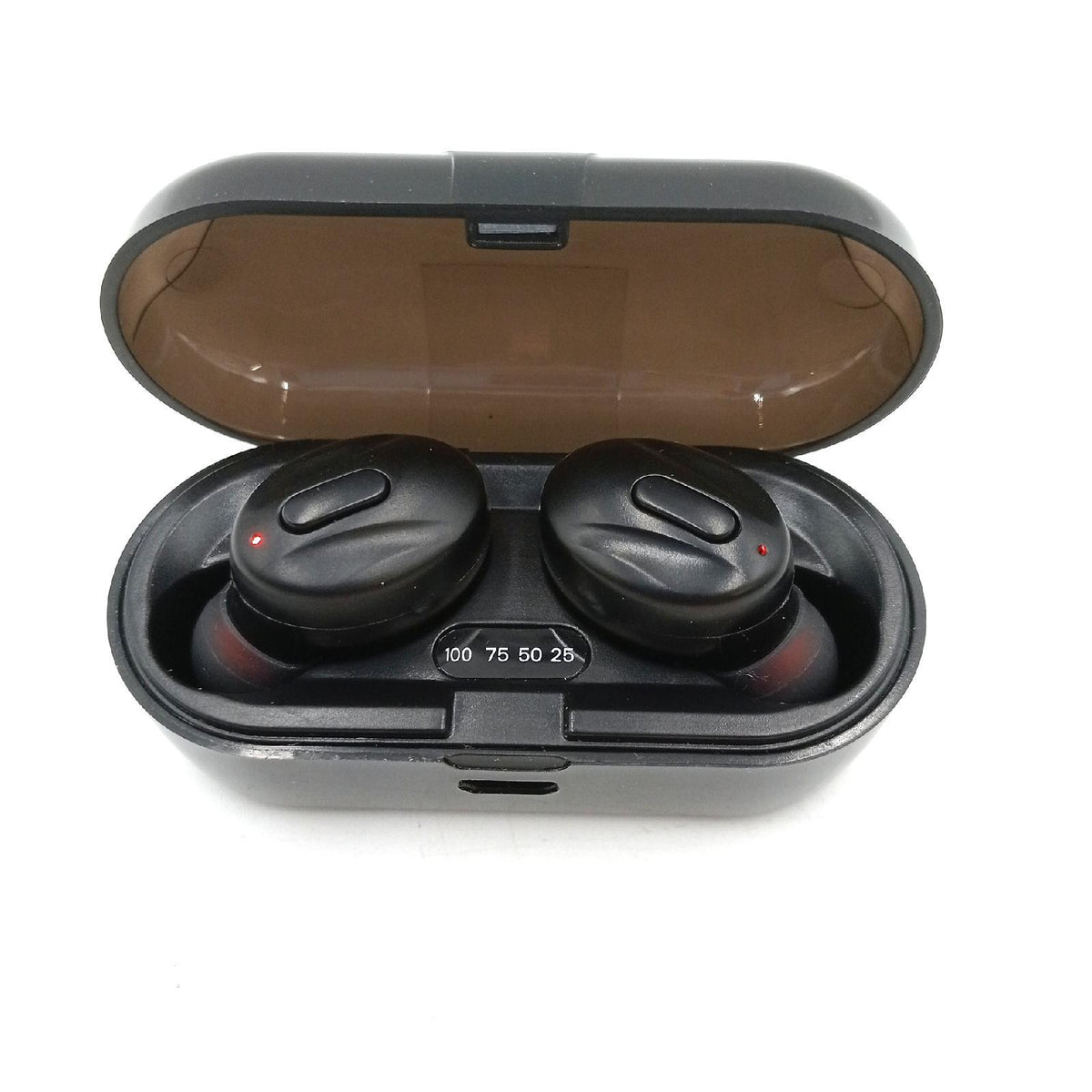 Bluetooth-Kopfhörer  Bluetooth 5.0 Wireless Earphones in Ear Stereo Sound Mikrofon Mini Wireless Earbuds mit Kopfhörer und tragbare Ladehülle für iOS Android PC XA-3