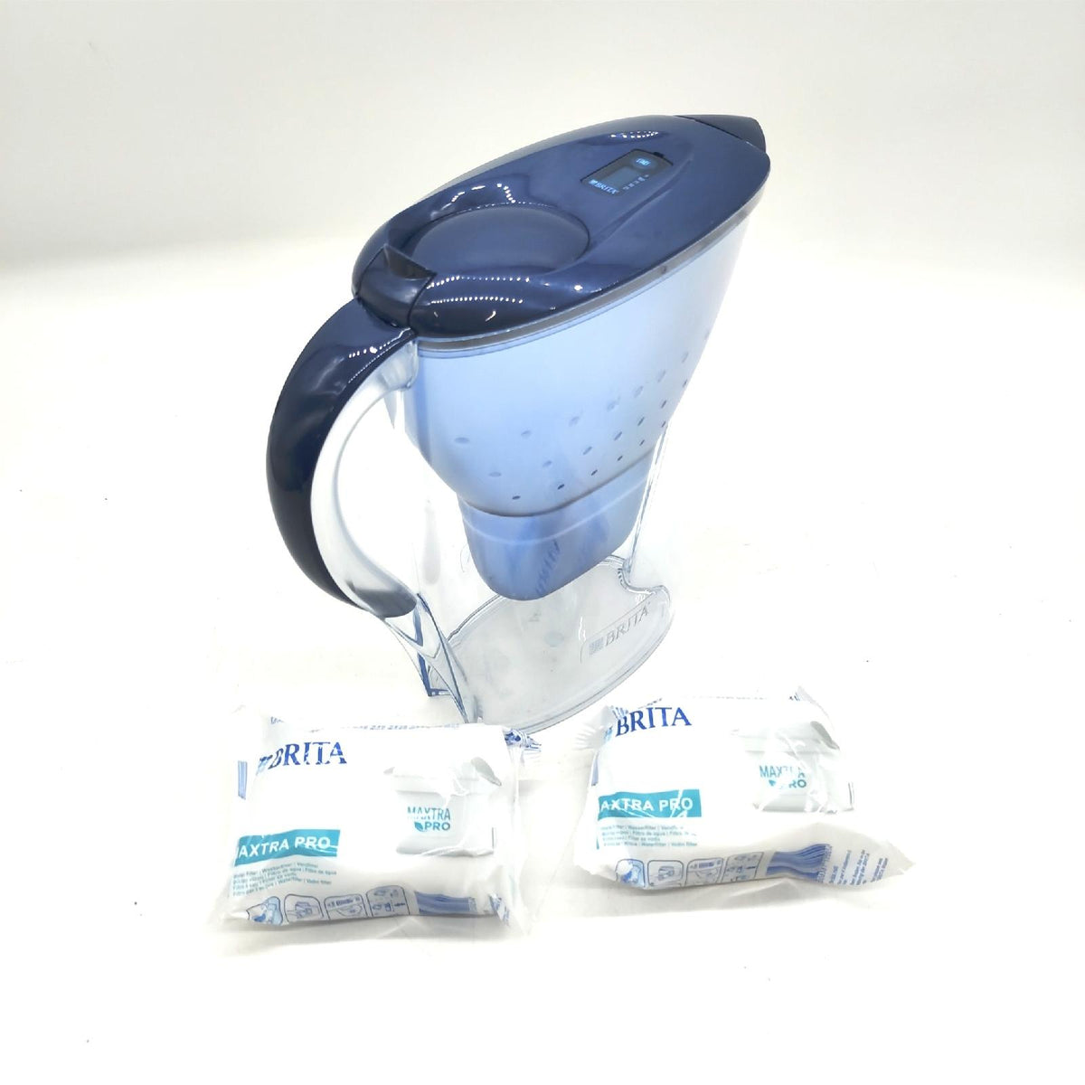 Marella Filterkanne Wasserfilter Haushalt 24 Liter Digital Memo Flip Top Deckel