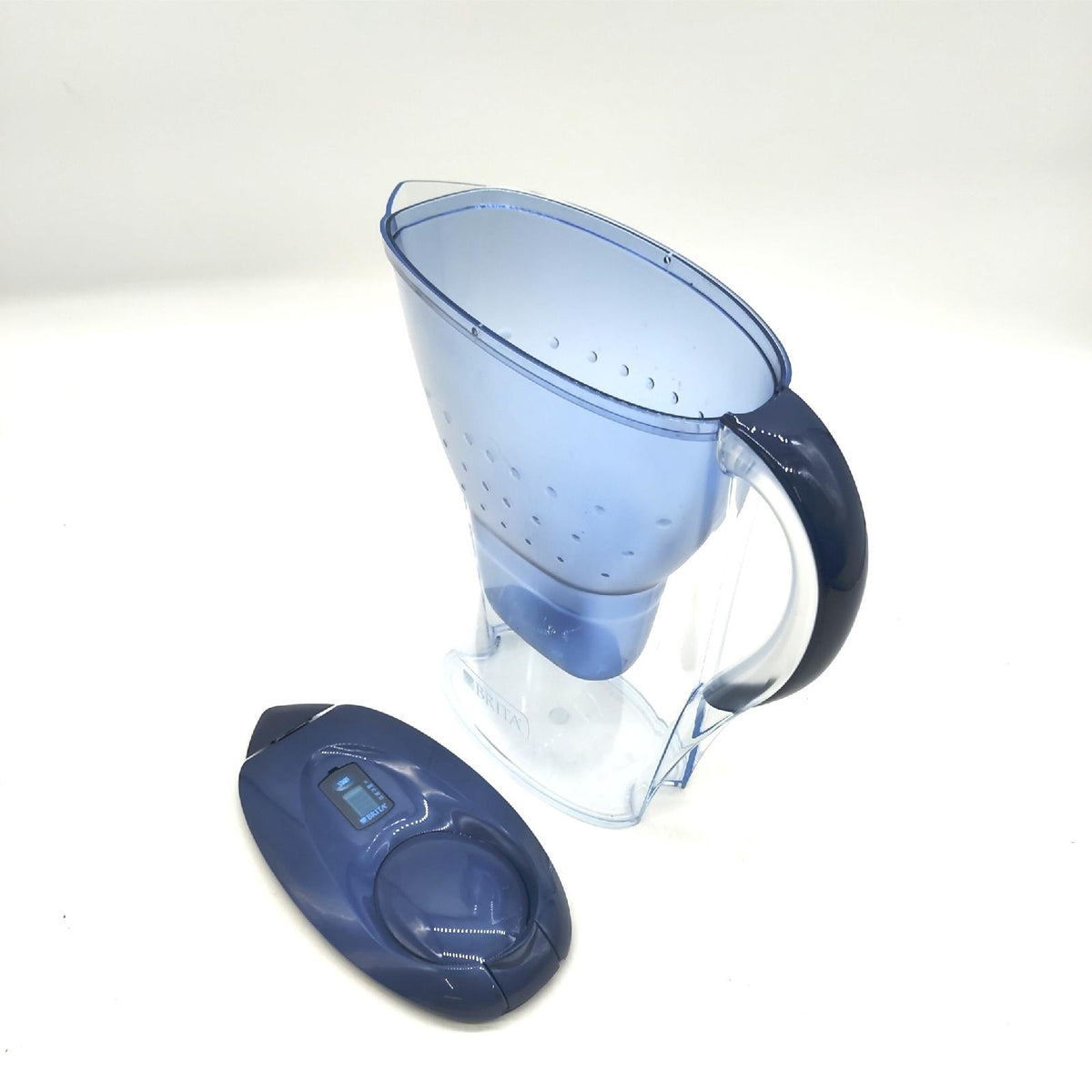 Marella Filterkanne Wasserfilter Haushalt 24 Liter Digital Memo Flip Top Deckel
