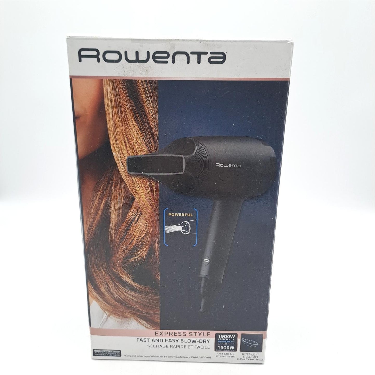 Rowenta CV1801 Express Style Leistungsstarker Haartrockner Kaltlufttaste 2 Haar (16,84)