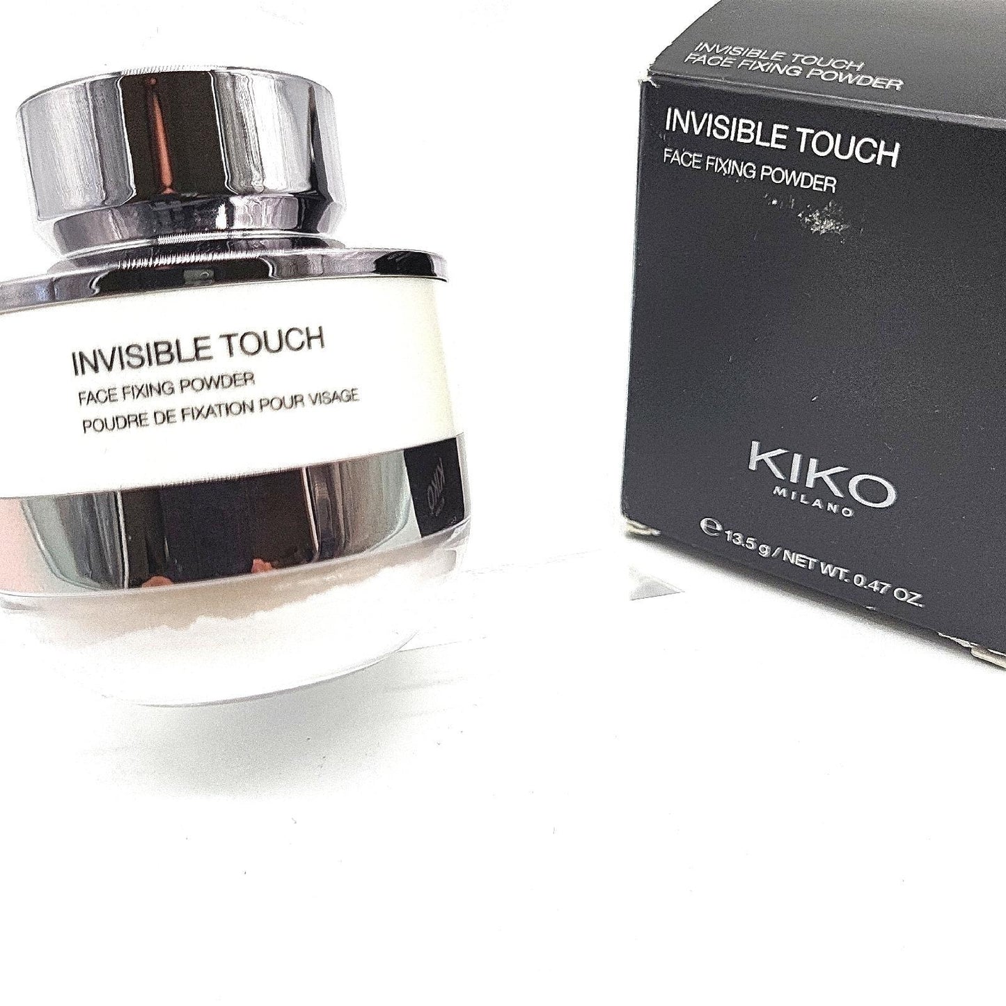 KIKO Milano Gesichtspuder Make Up Invisible Touch Face Fixing Powder langanhaltend mattierend