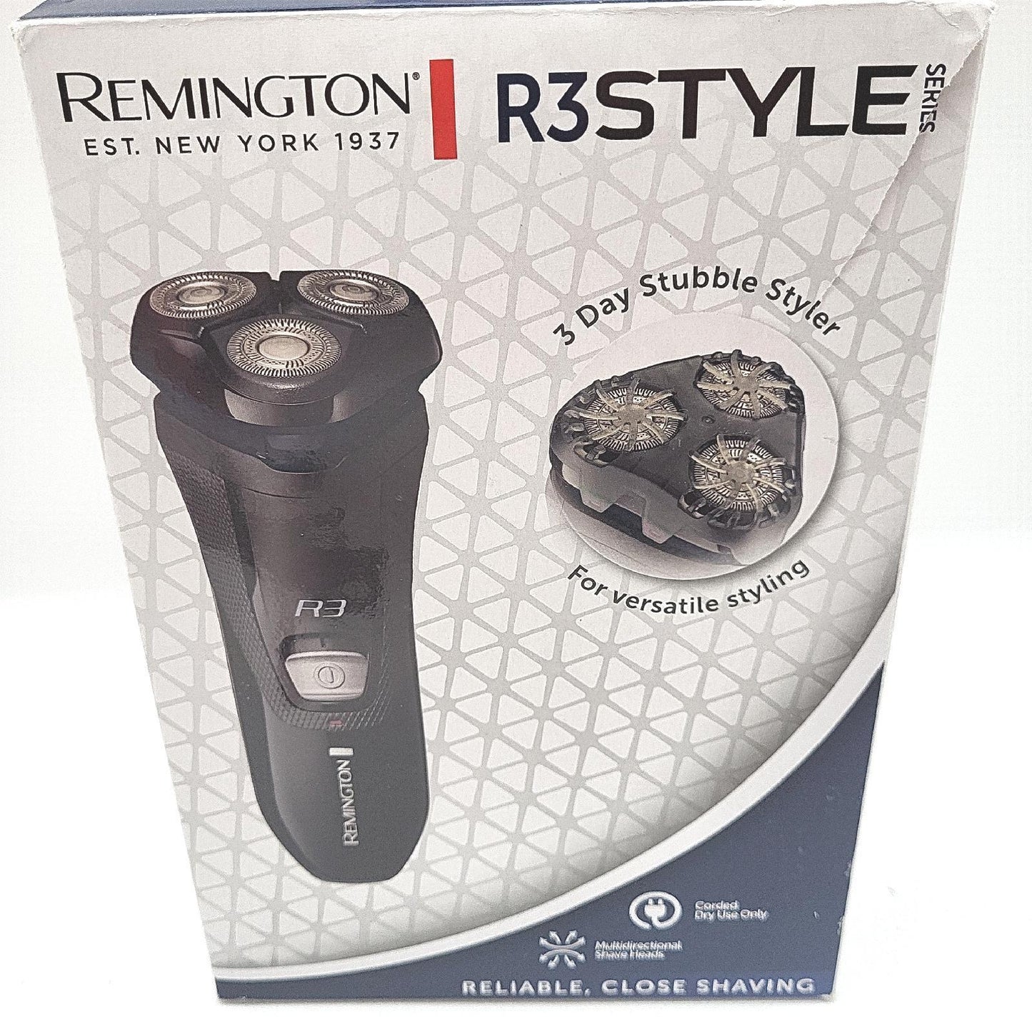 Remington Rasierer Trockenrasierer Herrenpflege R3 Leistungsstark Hygienisch kompakt