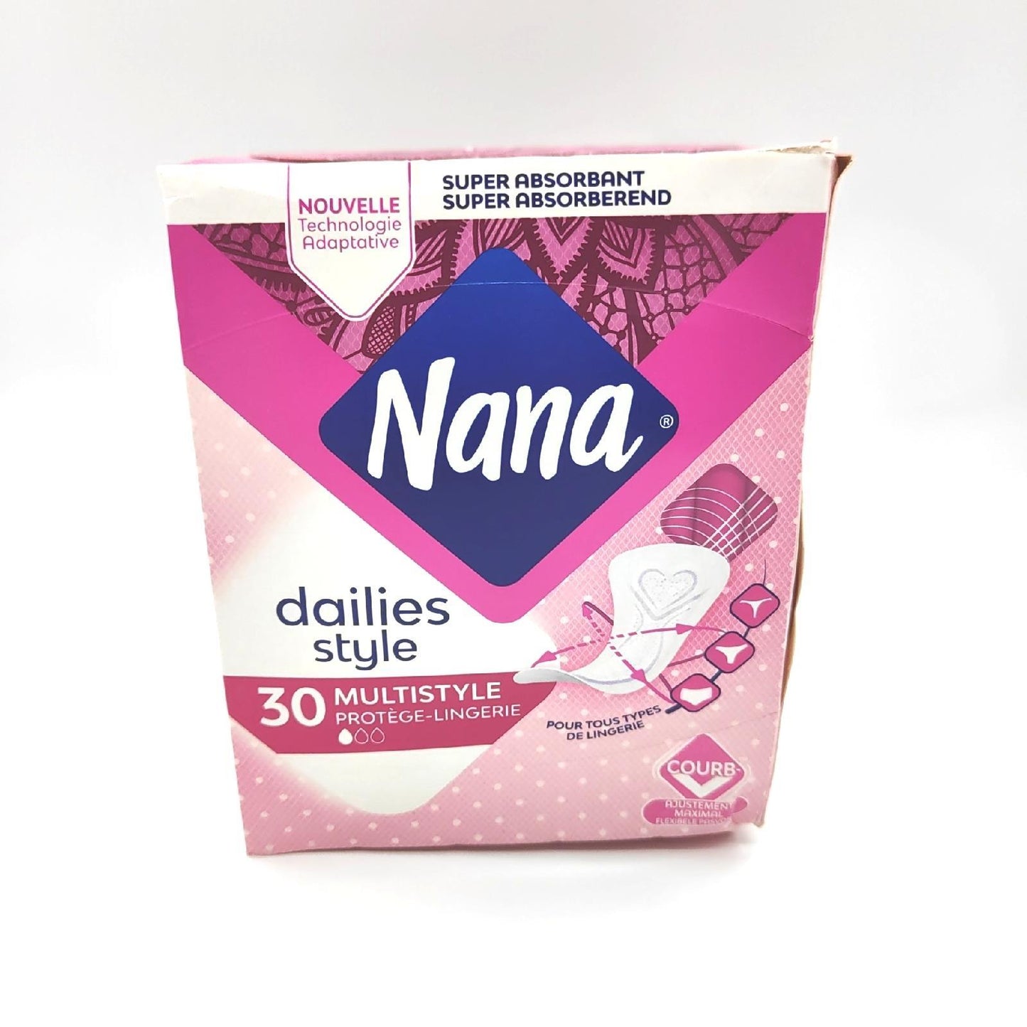 Nana Slipeinlage Damenhygiene Binden Dailies Style Multistyle Saugstark Komfort