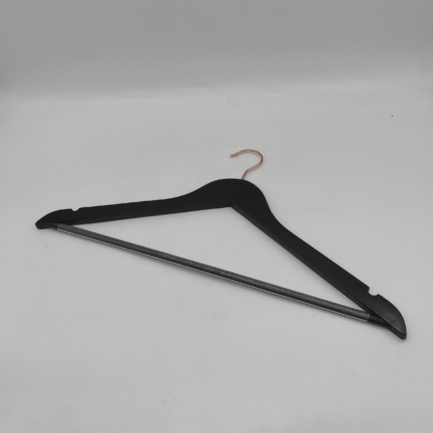 Kleiderbügel Schwarz Kupfer Holz Shirt Kleid Hemd - Unvollständig