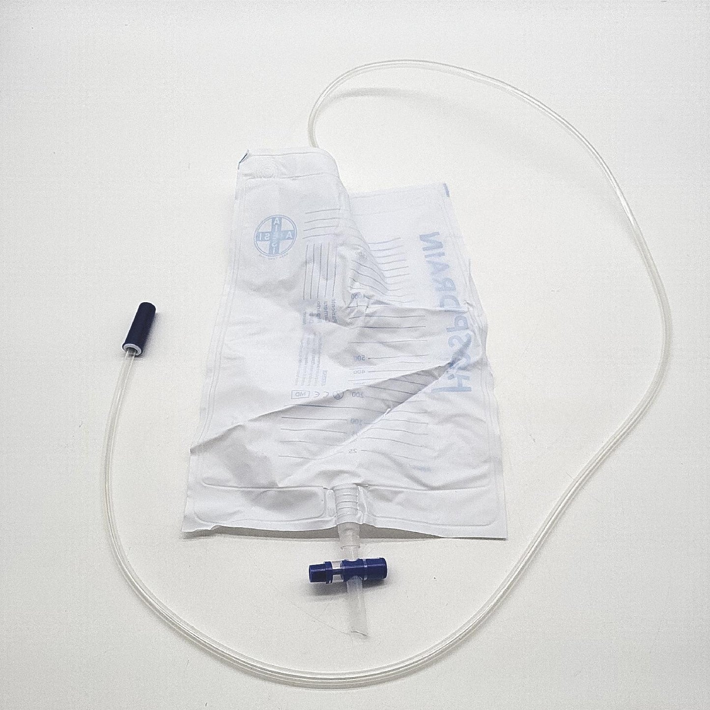 AIESI Betturinbeutel Pflegehilfsmittel 2 Liter Schlauch 120 cm Abl