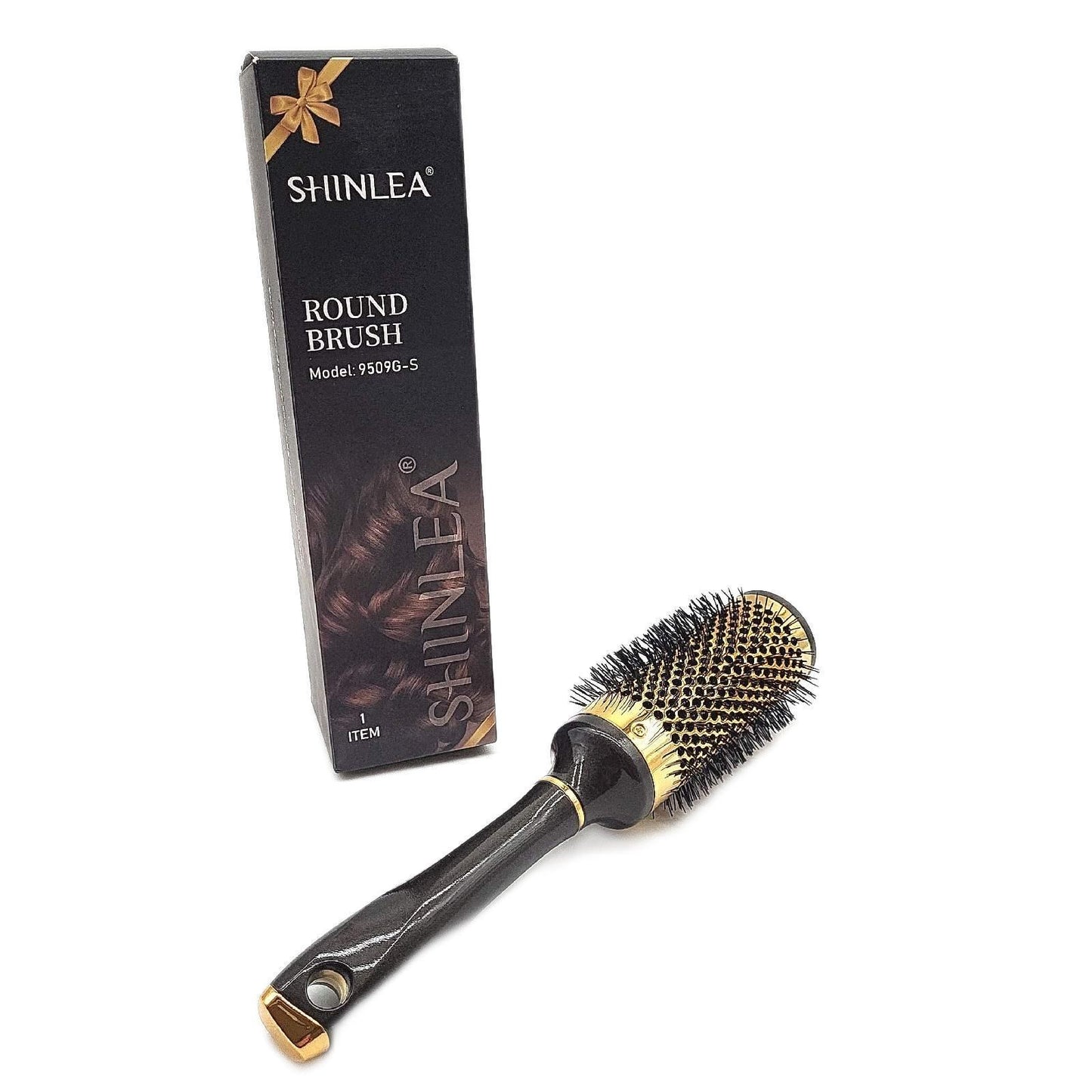SHINLEA Lockenbürste Haarbürste Damen Kinder 43 mm Ziepenfrei Starke Haare Gepflegte Locken Effektiver Stylinghelfer