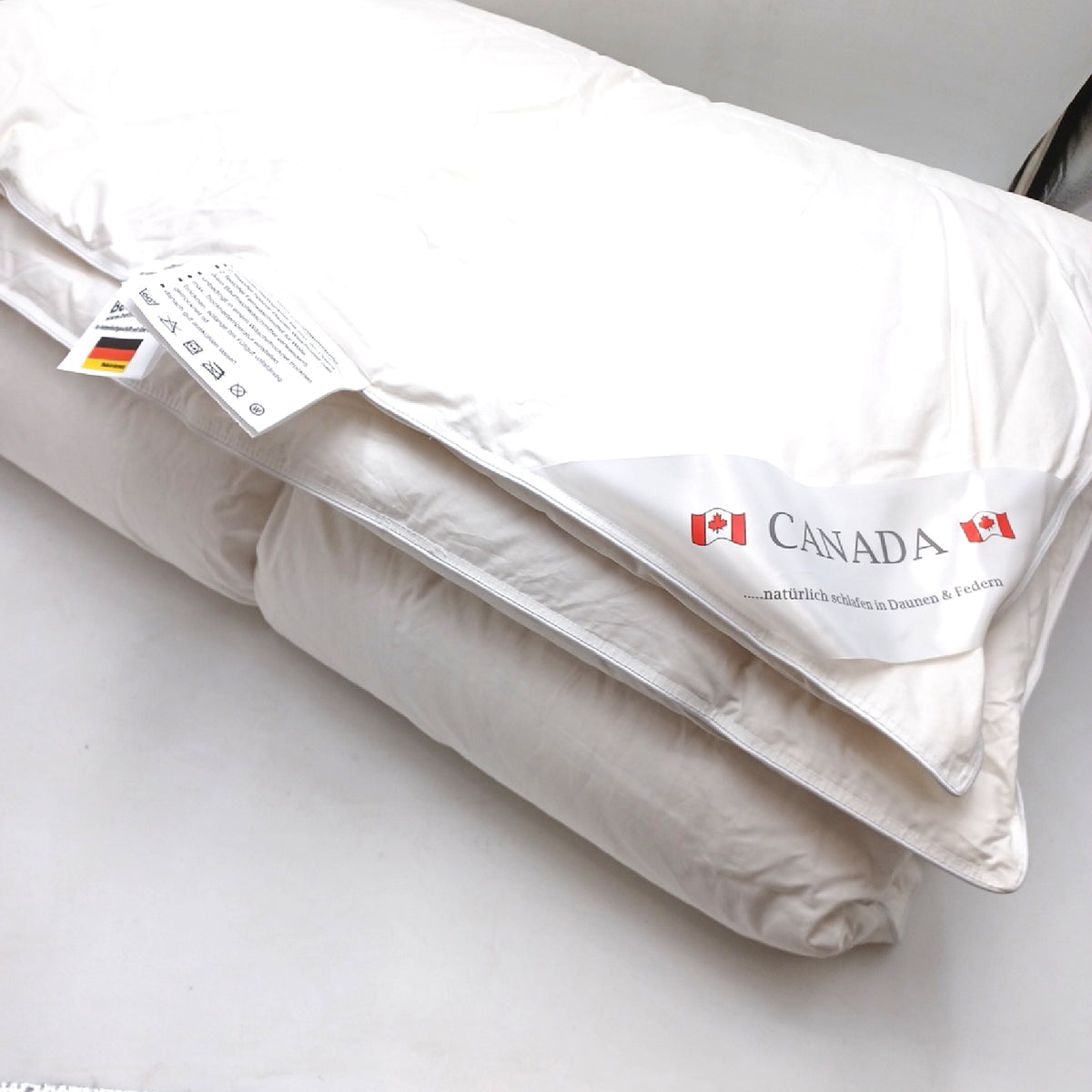 Canada Dreams Luxus Ganzjahres Daunendecke Waermegrad 3 155x220 cm Daunenflaum