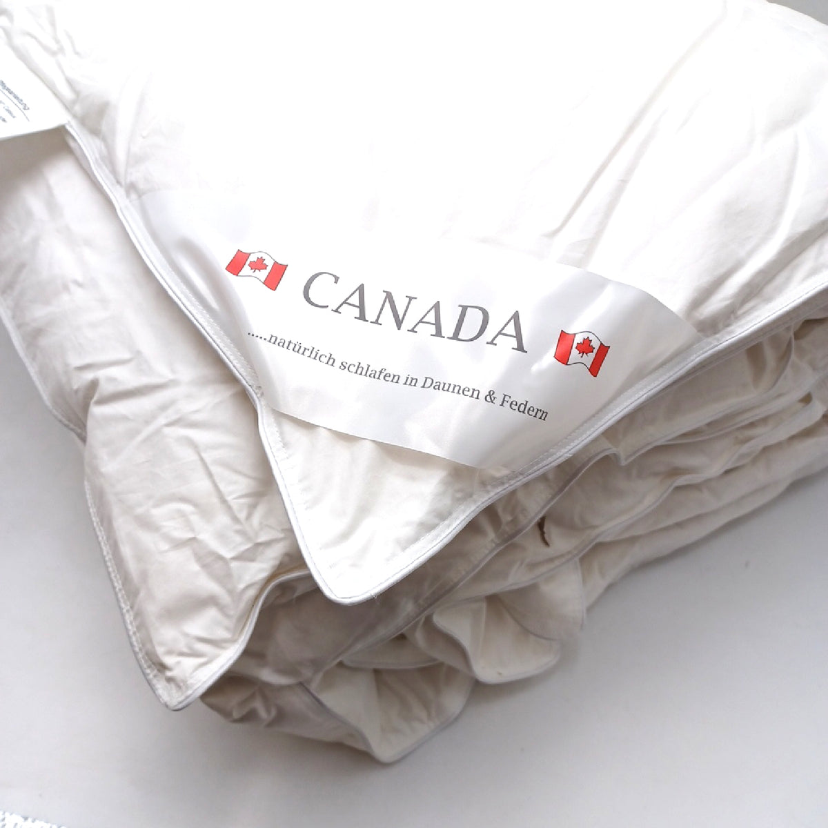 Canada Dreams Luxus Ganzjahres Daunendecke Waermegrad 3 155x220 cm Daunenflaum