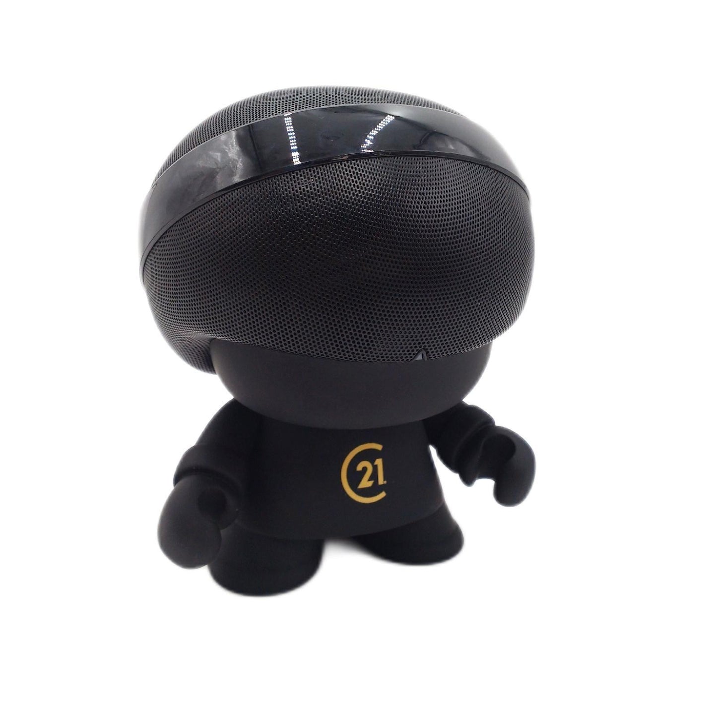 Xoopar Design Grand Xboy Tragbarer Lautsprecher, Grau glänzend, schwarz