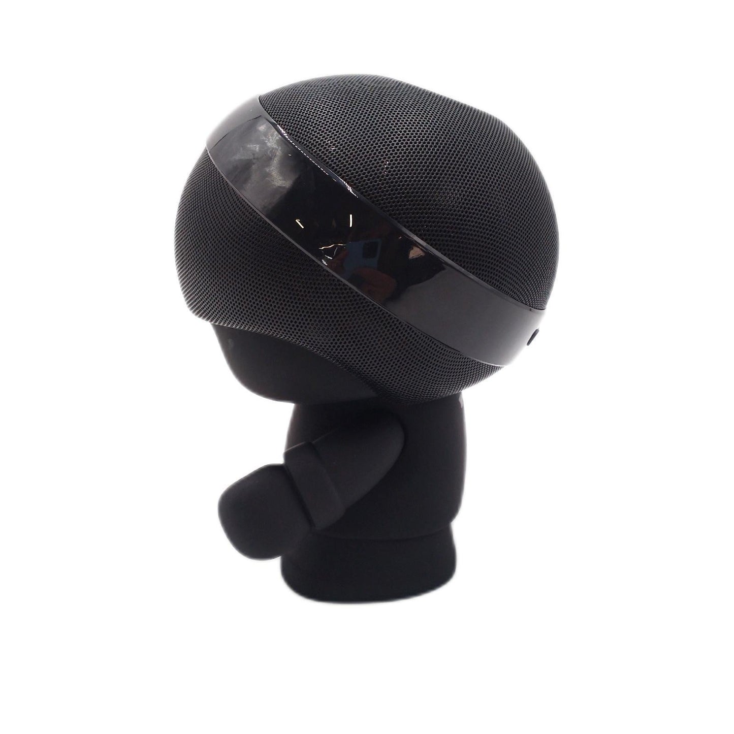 Xoopar Design Grand Xboy Tragbarer Lautsprecher, Grau glänzend, schwarz