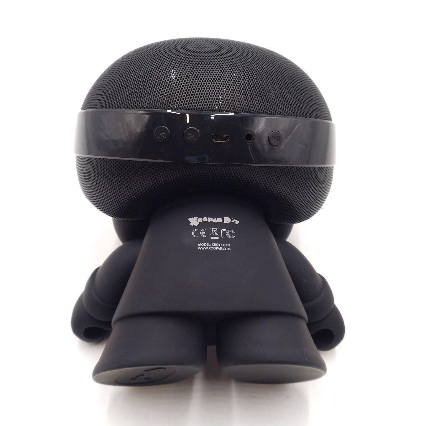 Xoopar Design Grand Xboy Tragbarer Lautsprecher, Grau glänzend, schwarz