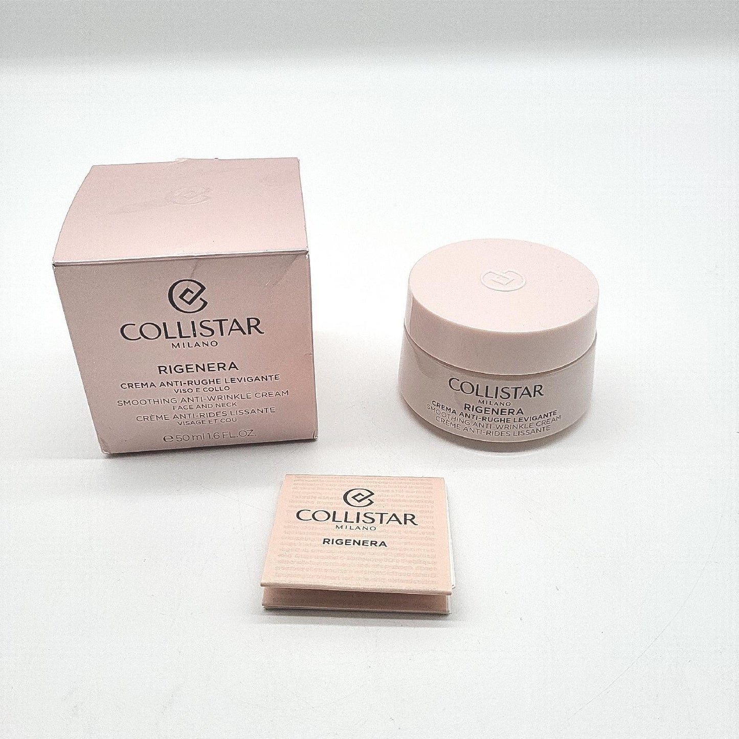 Collistar Anti Falten Creme Gesicht Hals Glättende Pflege Rigenera Straffung Effekt