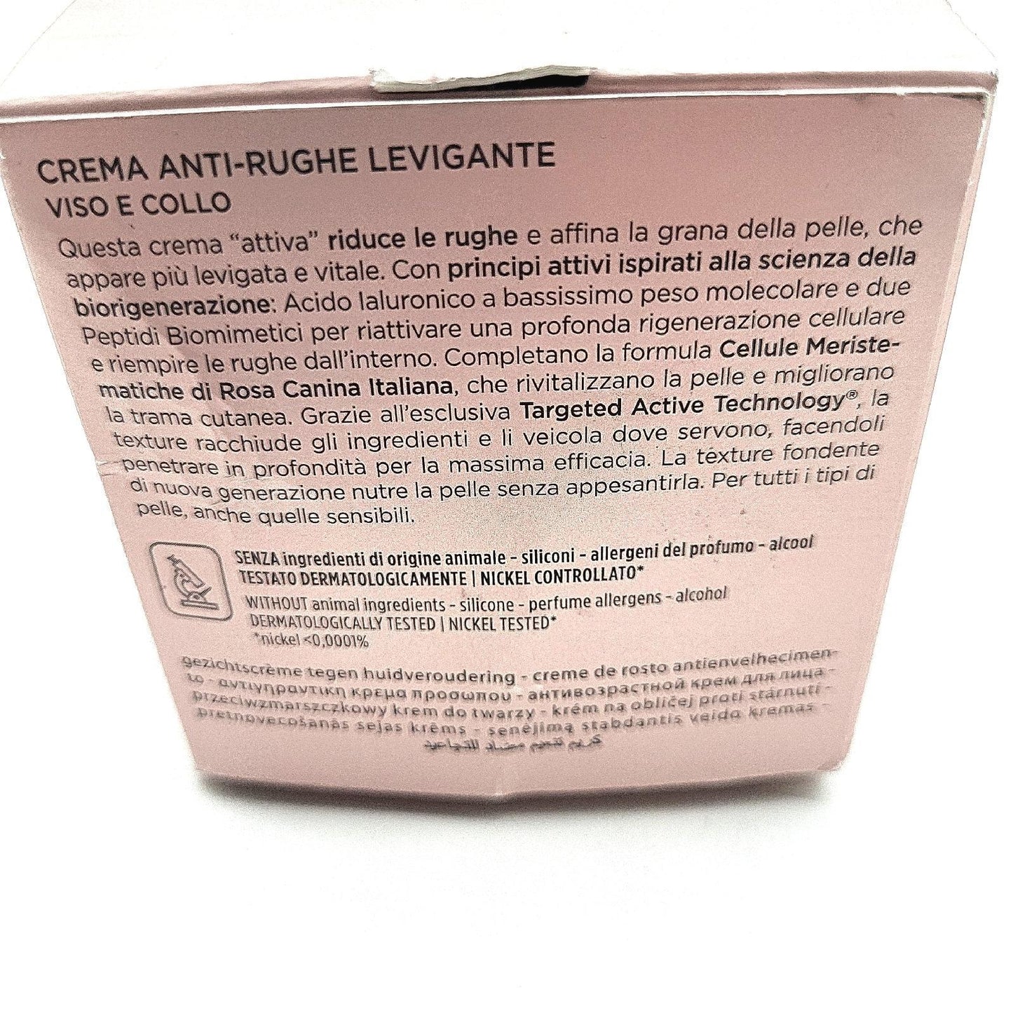 Collistar Anti Falten Creme Gesicht Hals Glättende Pflege Rigenera Straffung Effekt