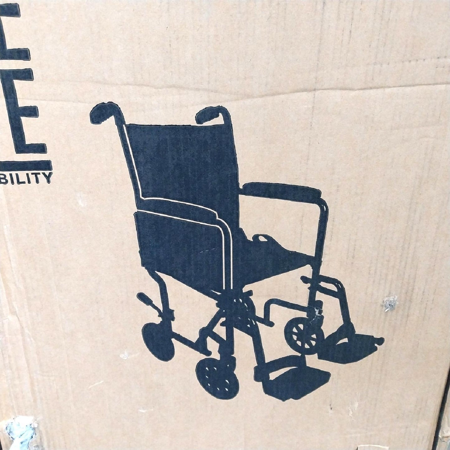 PEPE Rollstuhl Mobilitätshilfe faltbarer Rollstuhl schmaler Sitz 38 Komfort Mobil
