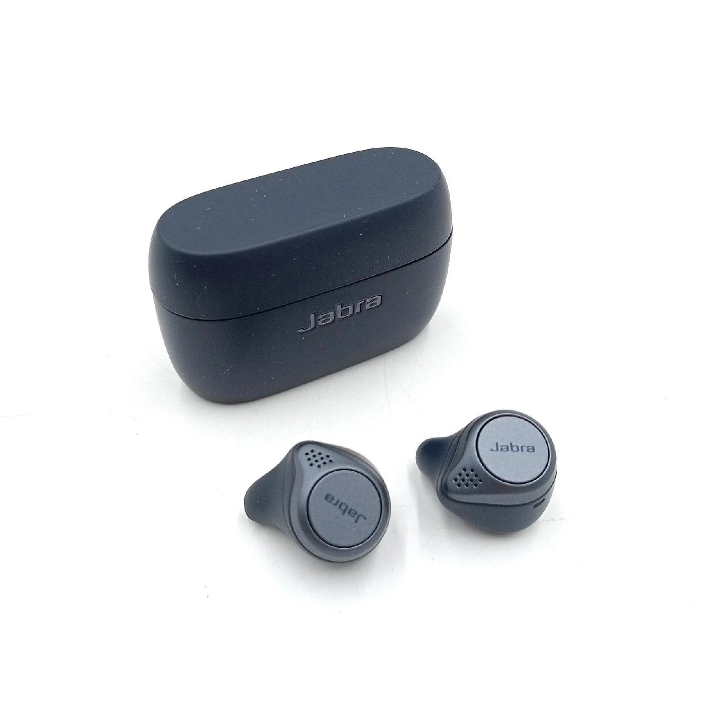 Jabra Elite Active 75t – Wireless Charging – Sport In-Ear Bluetooth Kopfhörer mit aktiver Geräuschunterdrückung und Langer Akkulaufzeit für True-Wireless-Erlebnis bei Telefonaten, Musik - Marine-Blau