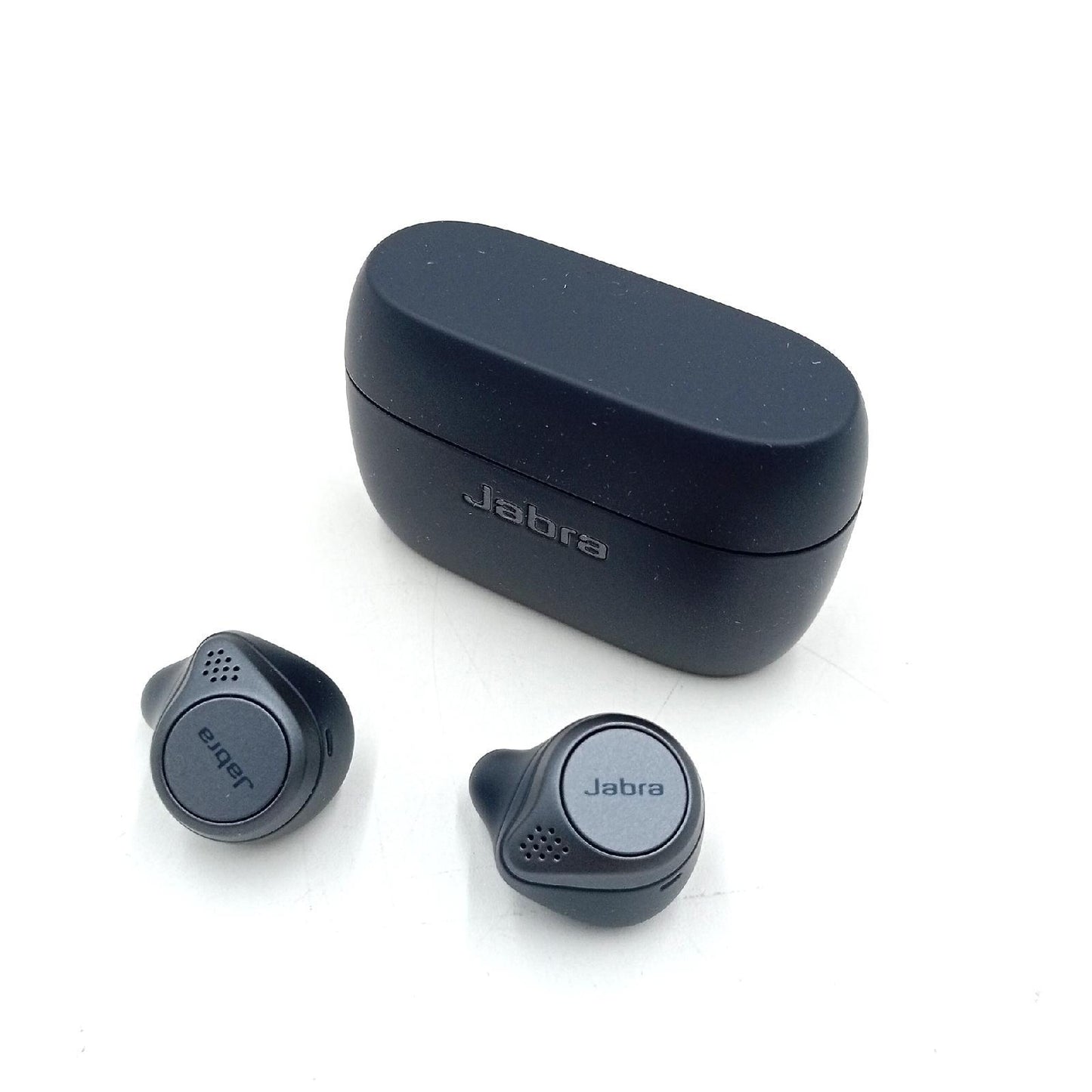 Jabra Elite Active 75t – Wireless Charging – Sport In-Ear Bluetooth Kopfhörer mit aktiver Geräuschunterdrückung und Langer Akkulaufzeit für True-Wireless-Erlebnis bei Telefonaten, Musik - Marine-Blau