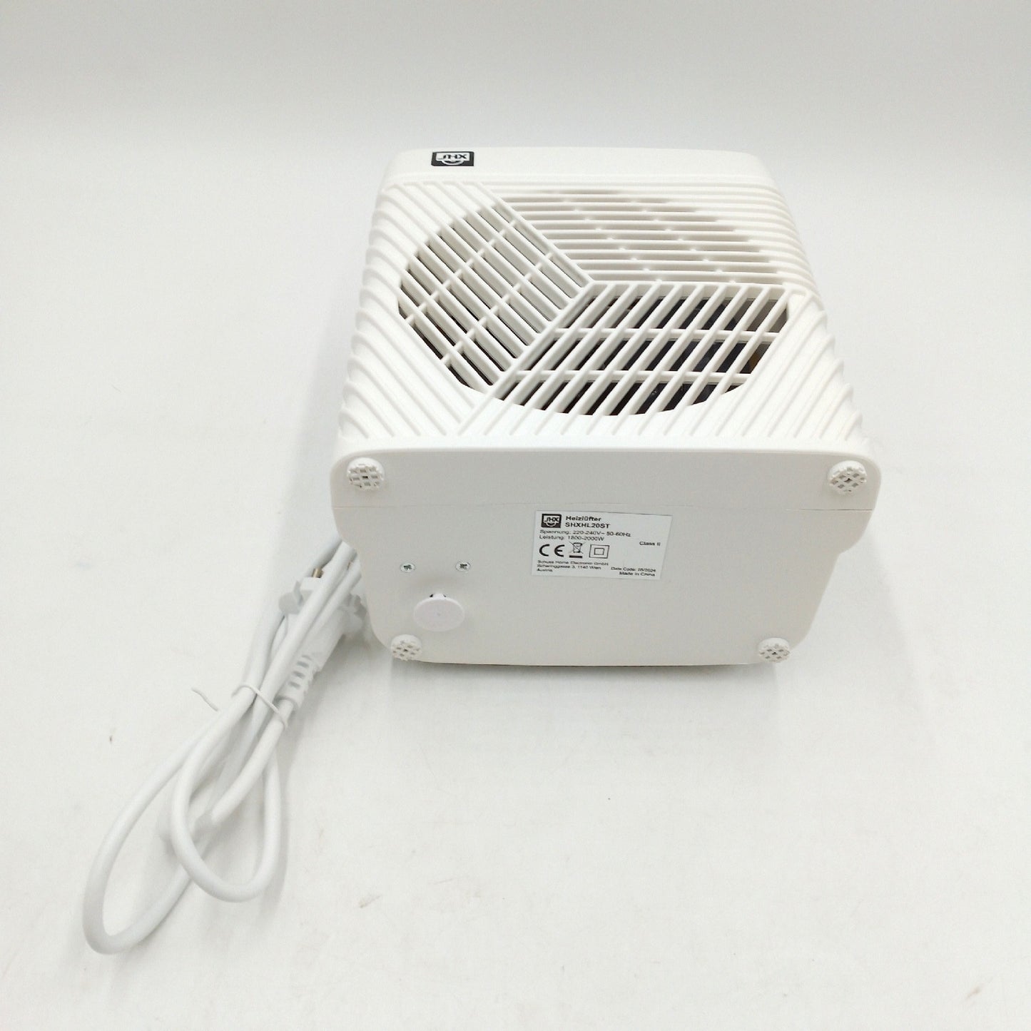 Fun Electric Heizlüfter Heizung SHXHL20ST klein handlich tragbar Kipp Therm