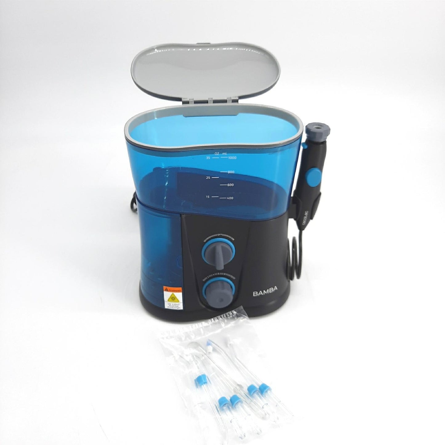 Cecotec ToothCare Hydropulsator Bucal Bamba Jet Pro 1200 Düsen Zahnpflege Set Oral