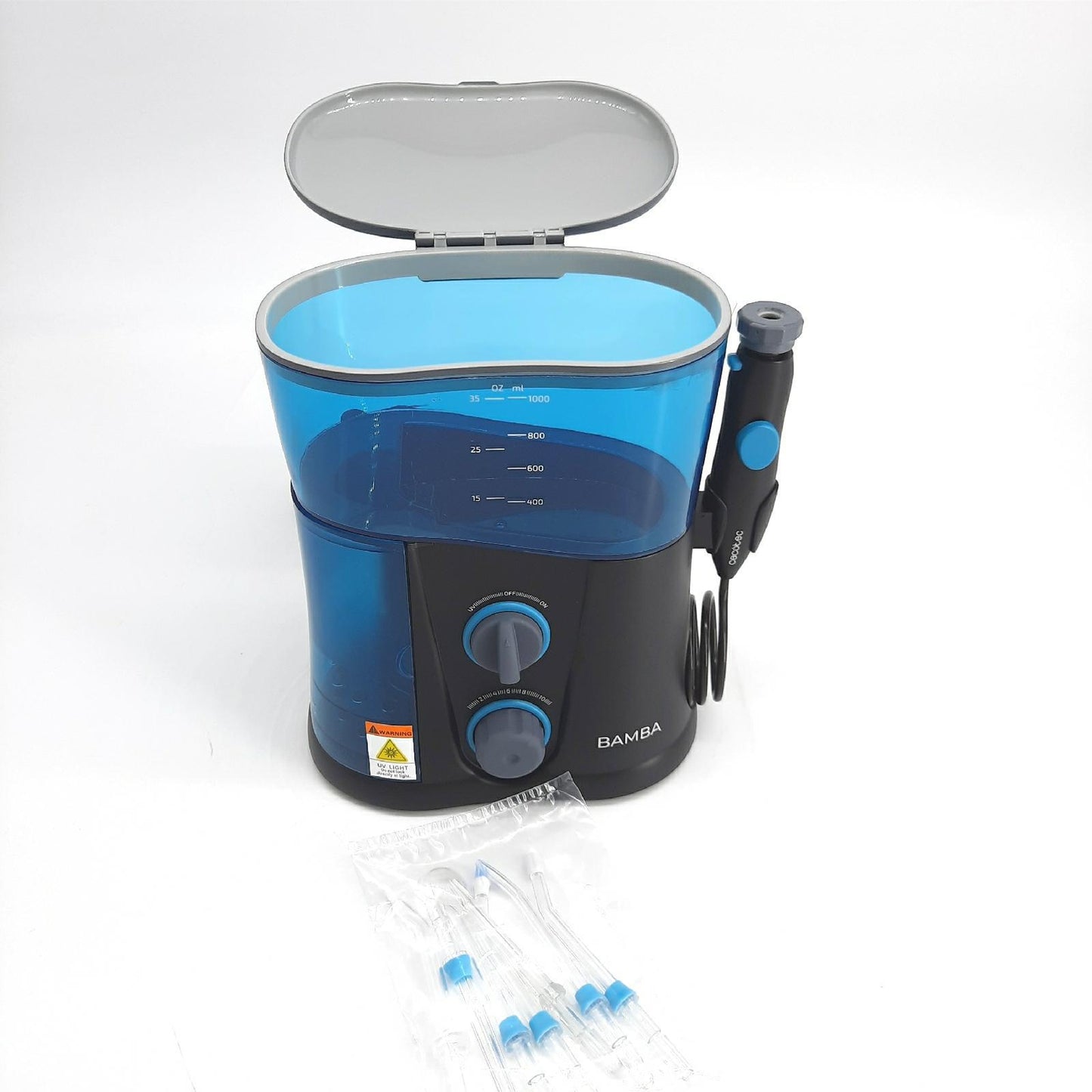 Cecotec Hydropulsator Bucal Bamba ToothCare 1200 Jet Pro 7 Düsen bis Oral