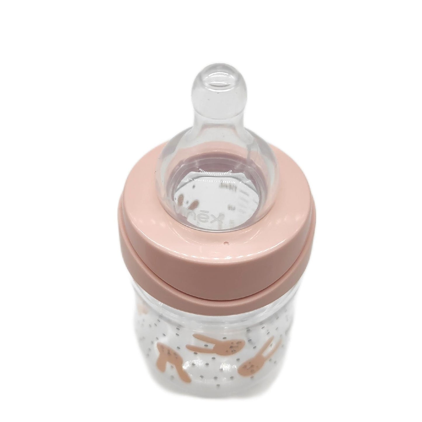 Suavinex Babyflasche Babybedarf Hygge rosa 150 ml rund Silikon Material