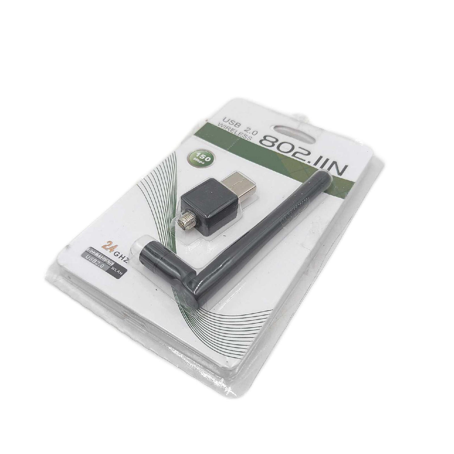 WIFI USB WLAN Adapter Netzwerk Zubehör High Gain Antenne 150 Mbps Reichweite