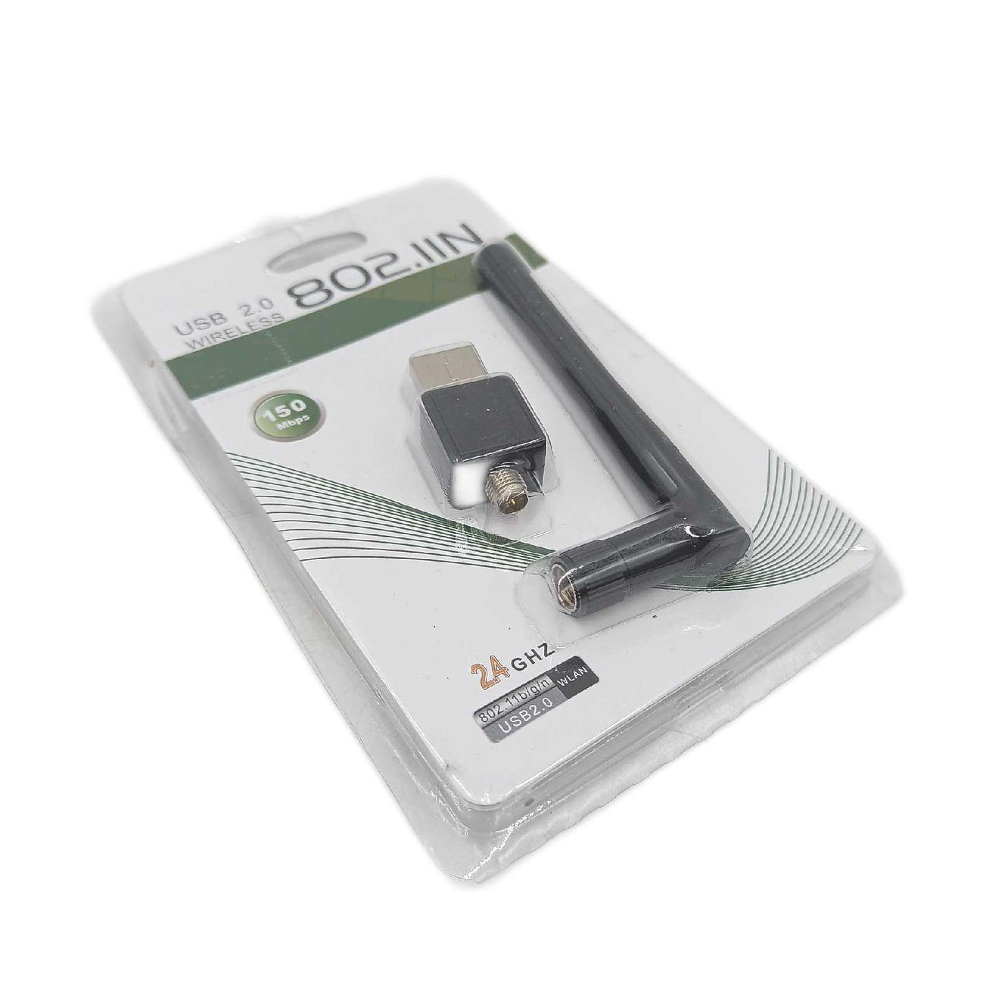 WIFI USB WLAN Adapter Netzwerk Zubehör High Gain Antenne 150 Mbps Reichweite