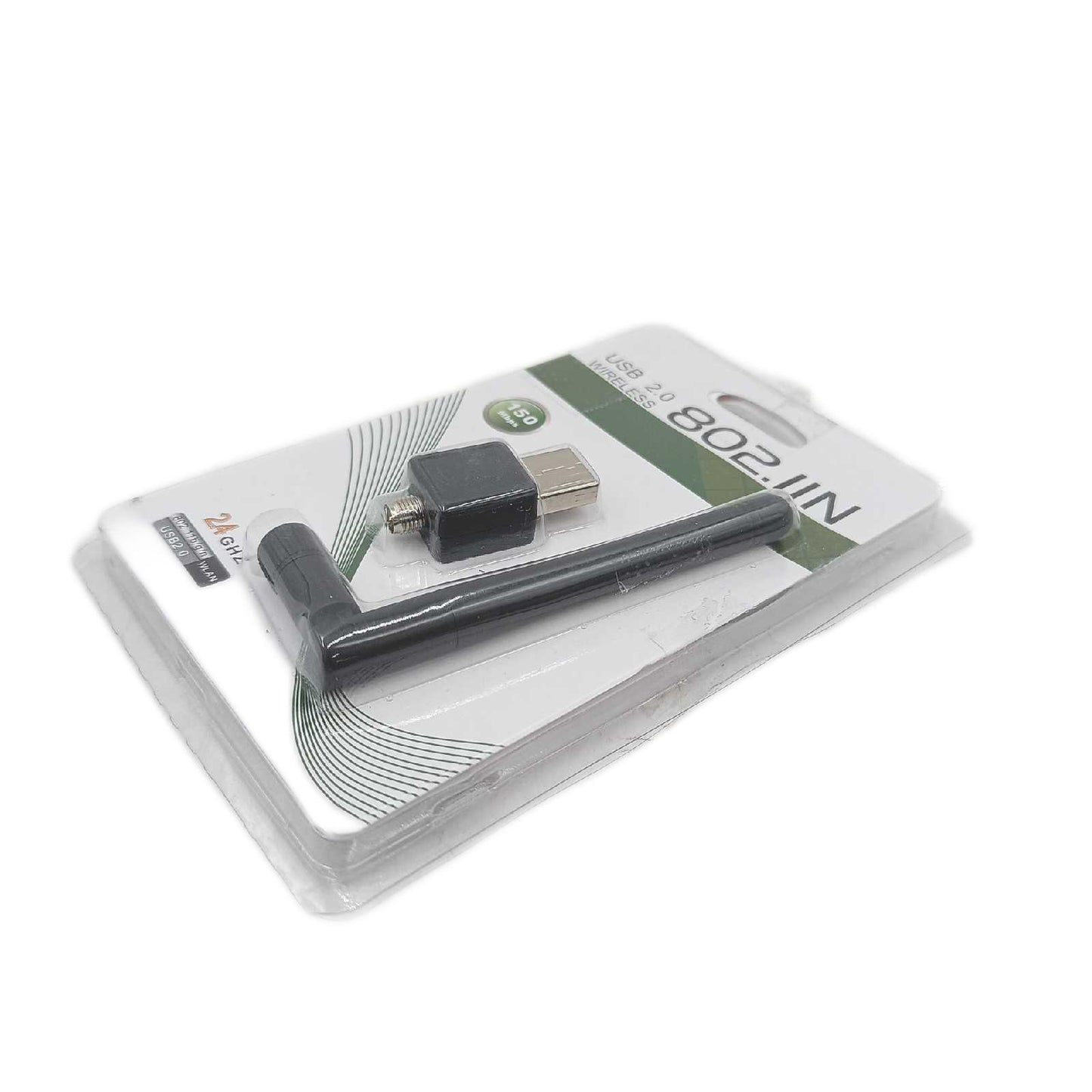 WIFI USB WLAN Adapter Netzwerk Zubehör High Gain Antenne 150 Mbps Reichweite