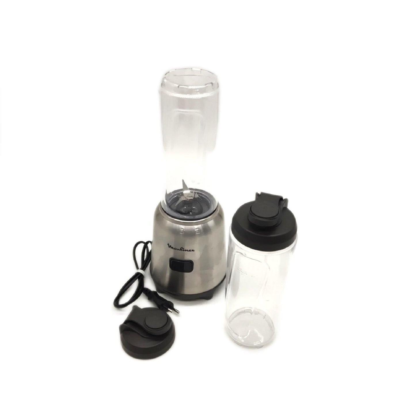 Moulinex Mix&Move Blender 2 Flaschen zum Mitnehmen in Tritan Kompaktes Design Klingen (49,99)