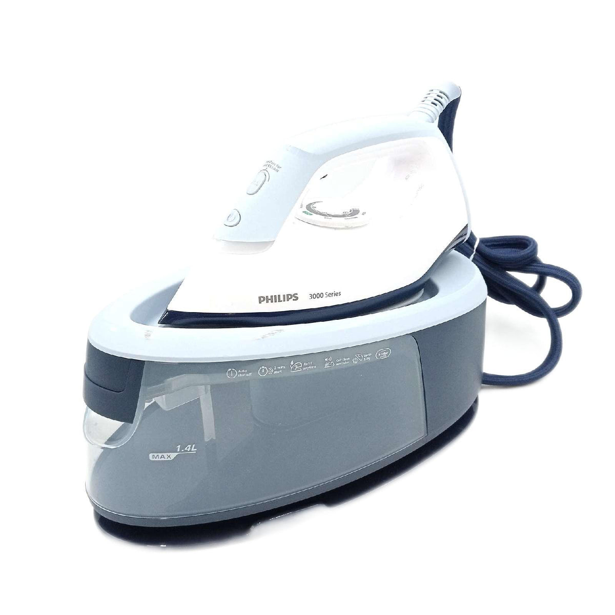 Philips Dampfbügeleisen Dampferzeuger 3000 Serie 2400W 120gmin PowerGlide