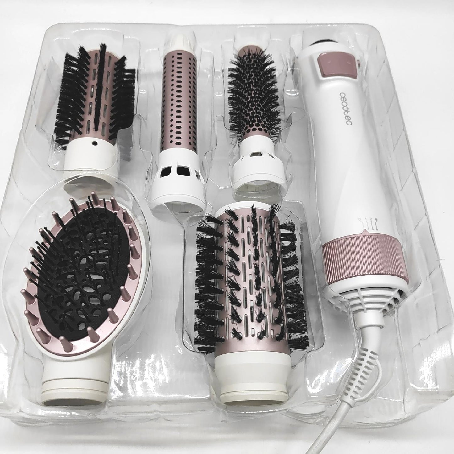 Cecotec Bamba CeramicCare 5in1 Pro Airbrush 5in1 1000 W Keramik Haar Haar Powergerät Luftbefeuchter Styling Turbo Power